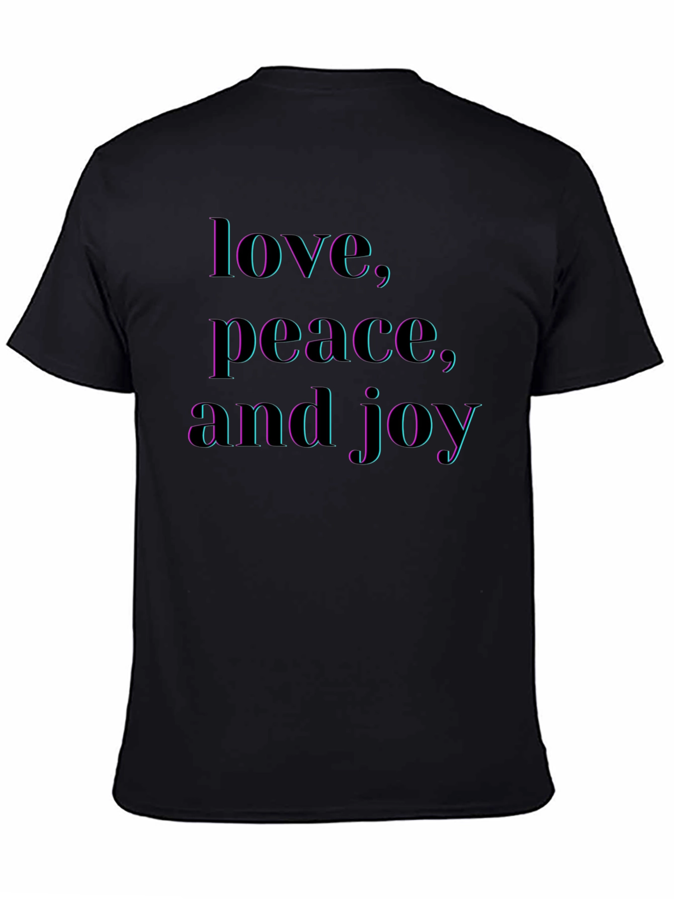 Love Peace Joy T-Shirt - Stylish & Comfortable