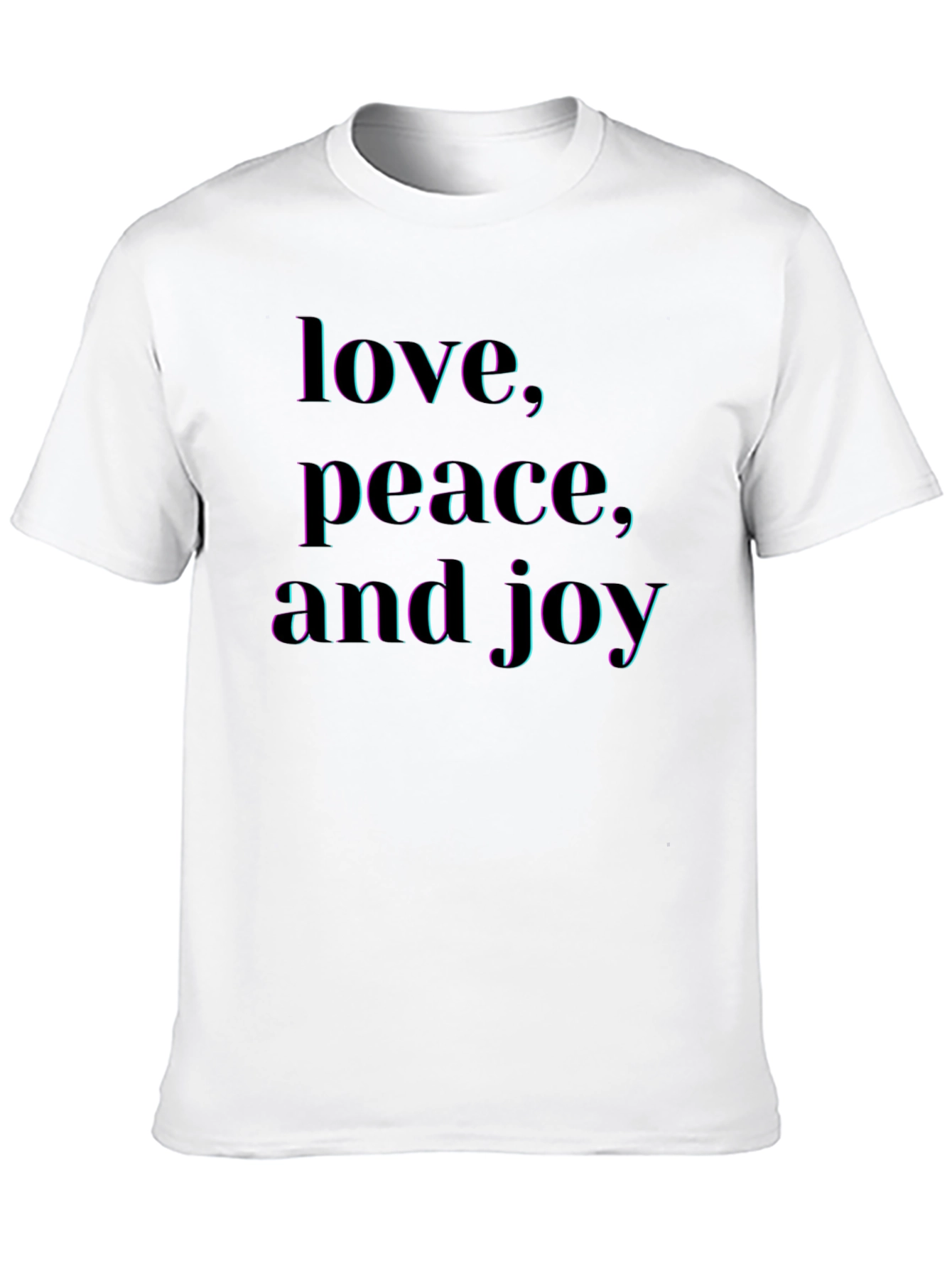 Love Peace Joy T-Shirt - Stylish & Comfortable