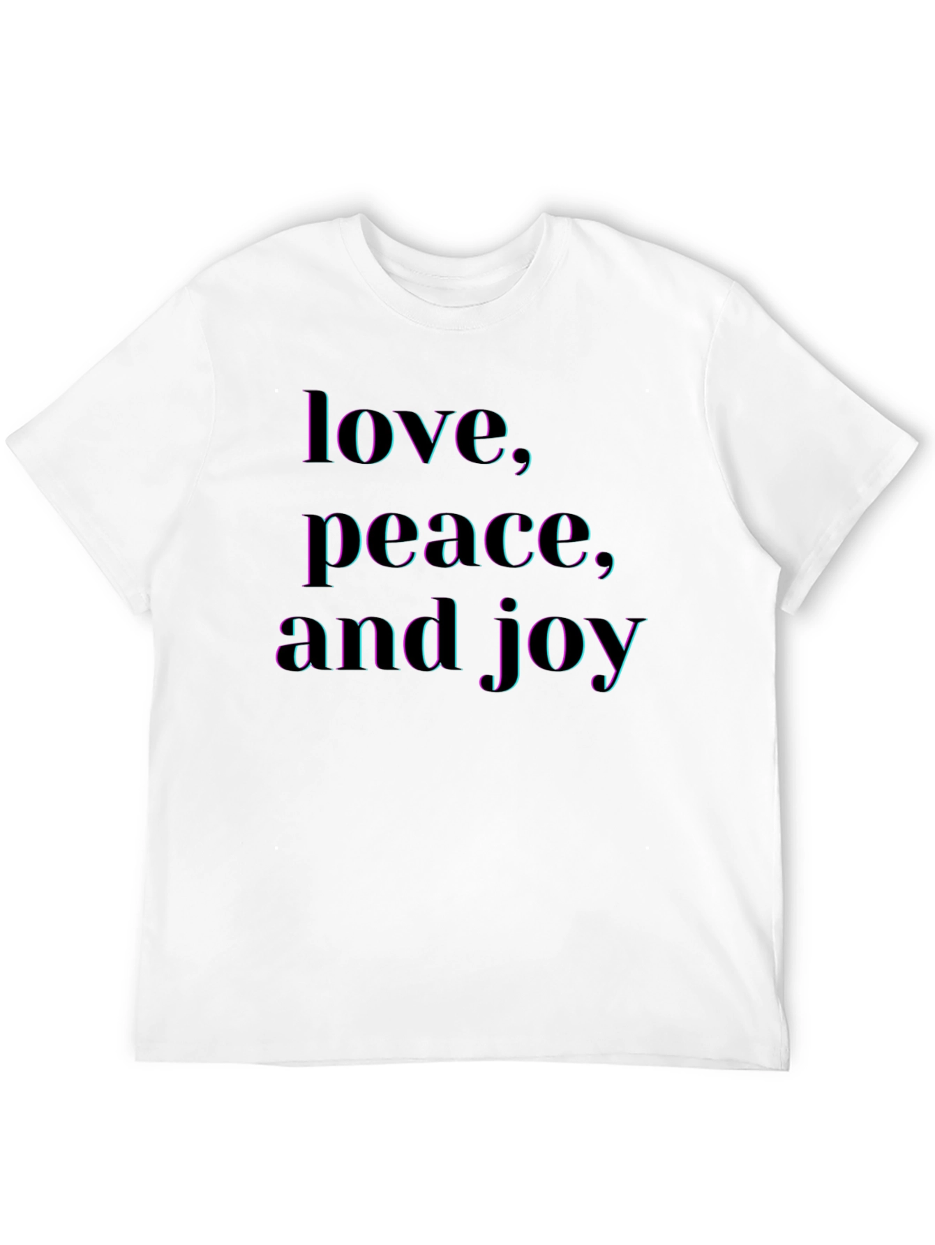 Love Peace Joy T-Shirt - Stylish & Comfortable