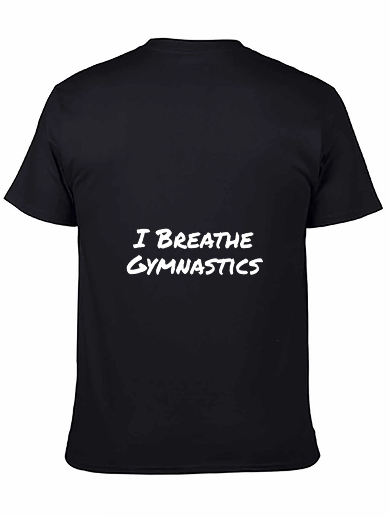 I Breathe Gymnastics Black T-Shirt