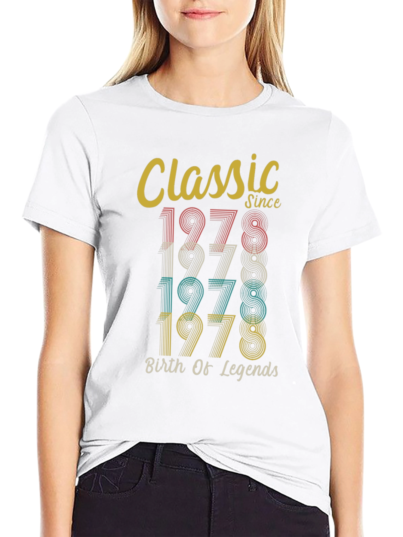 Classic Since 1978 T-Shirt - Birth of Legends