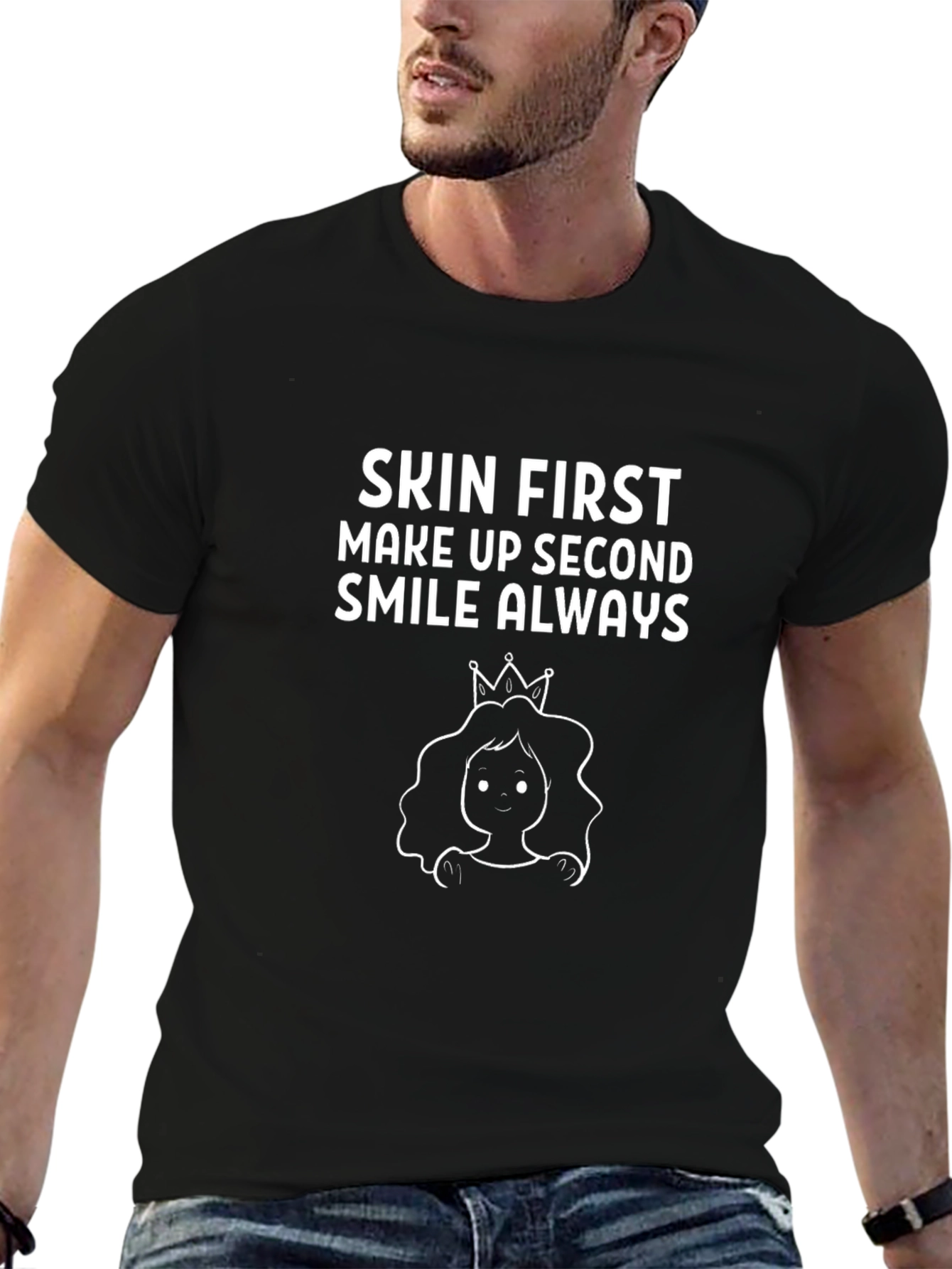 Skin First Graphic Tee