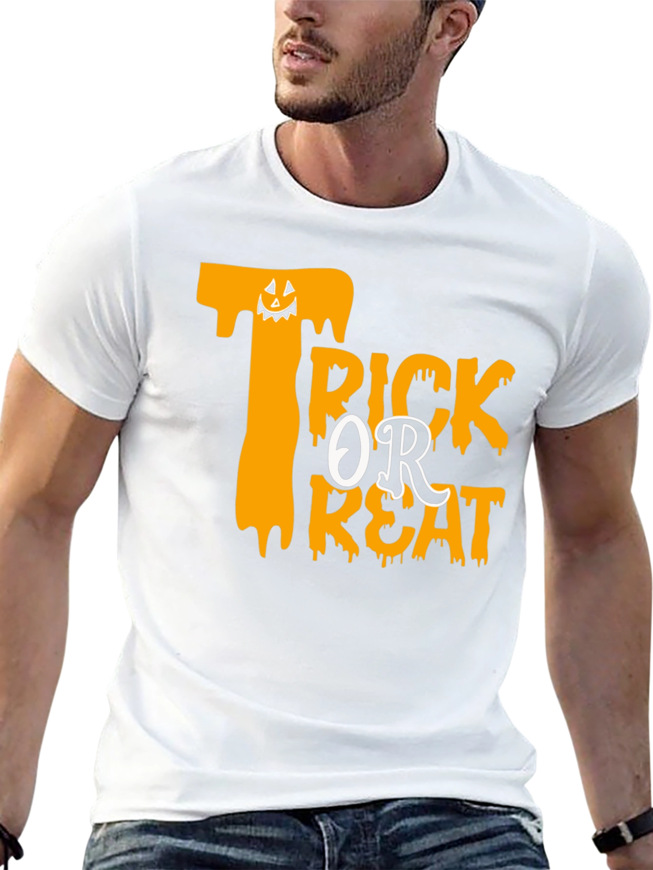 Halloween Trick or Treat Graphic Tee