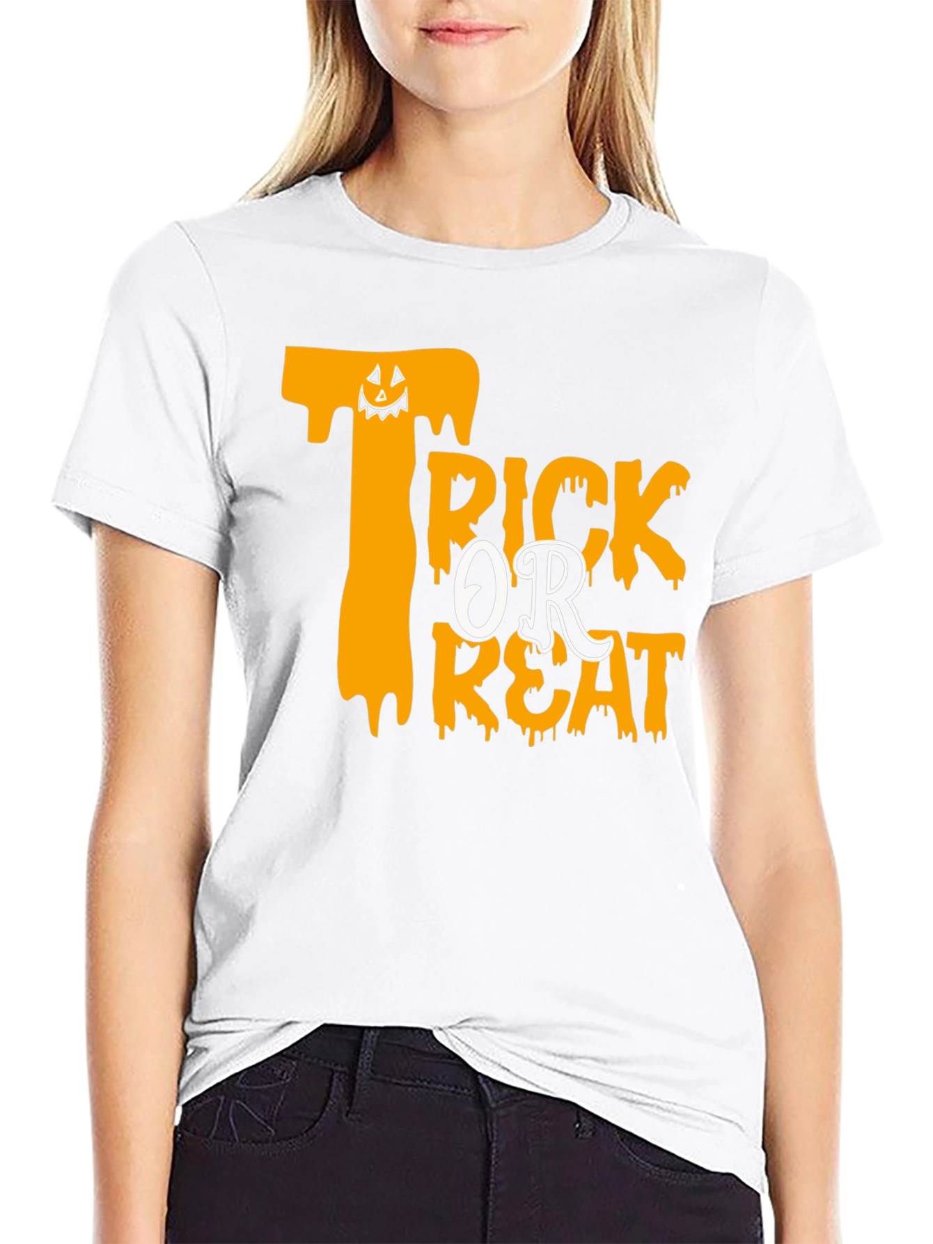 Halloween Trick or Treat Graphic Tee