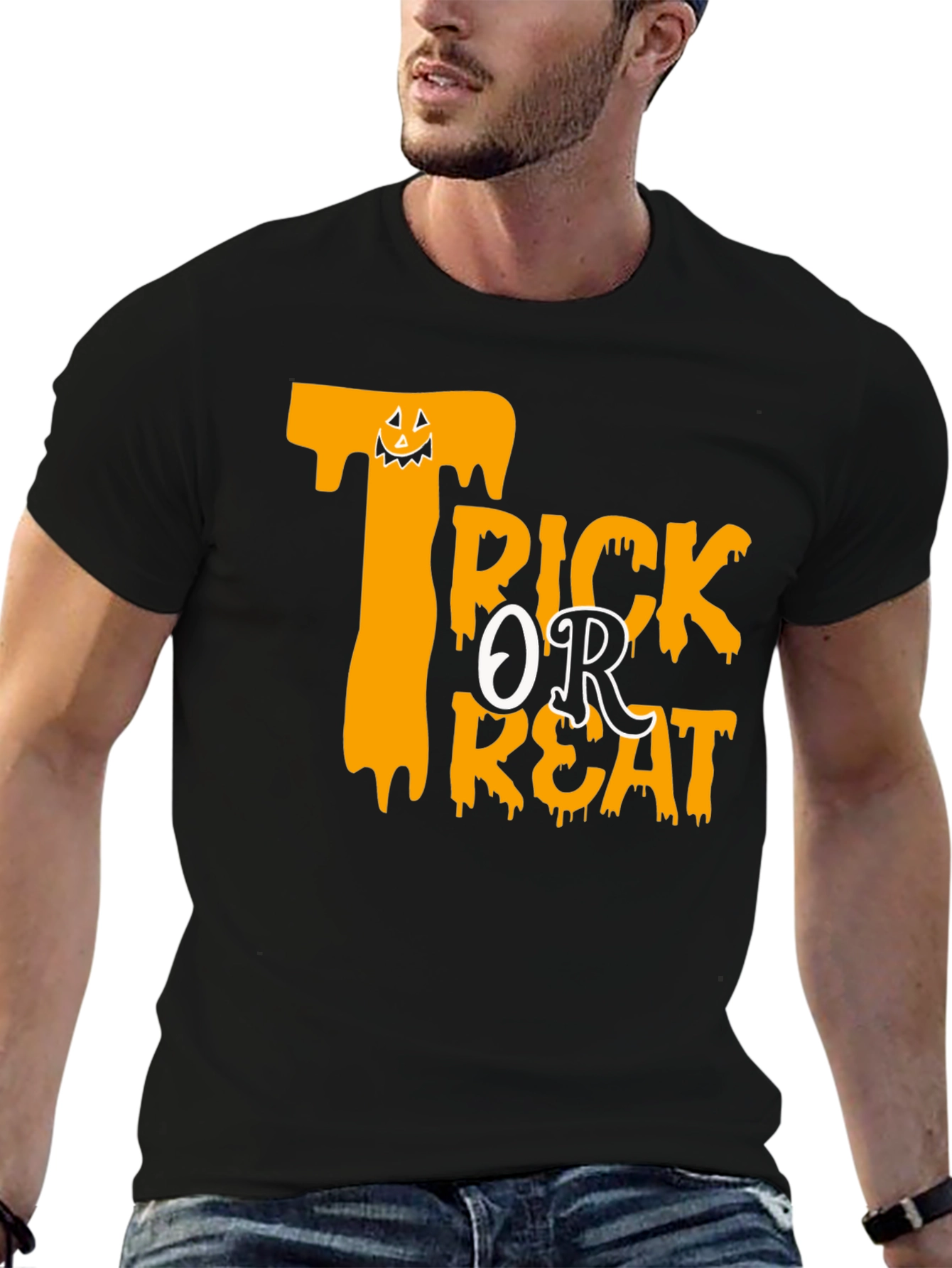 Halloween Trick or Treat Graphic Tee