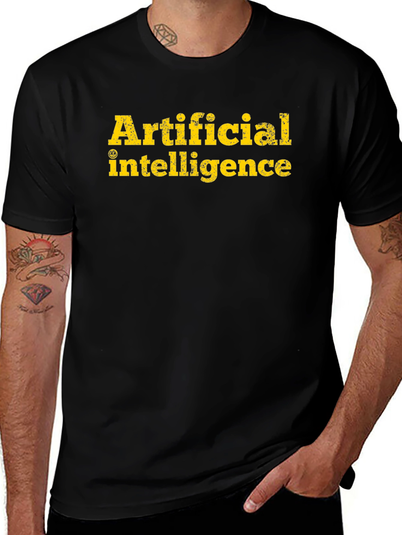 Artificial Intelligence Black T-Shirt