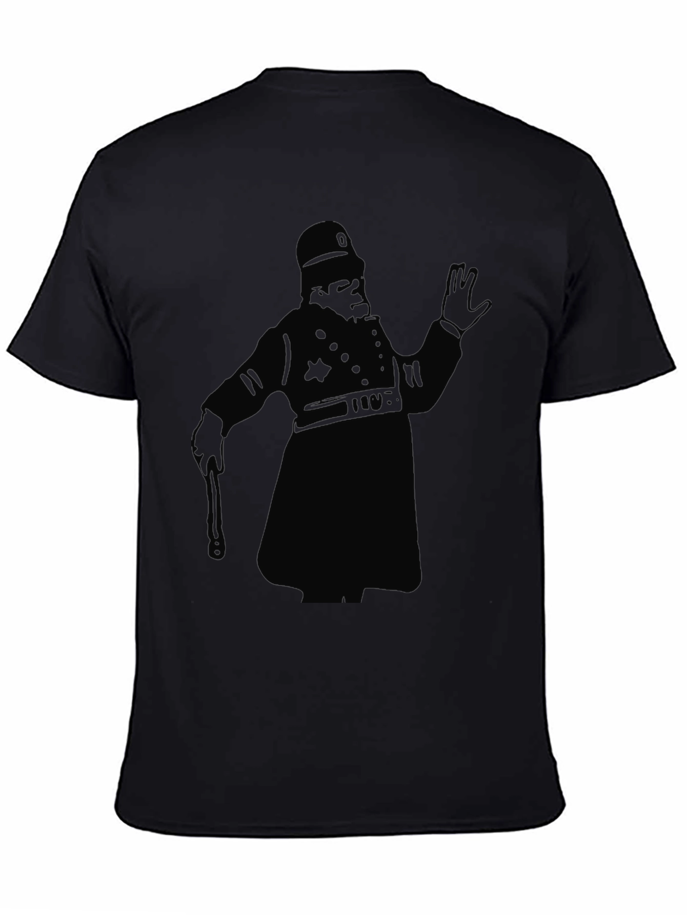 Black Bobby T-Shirt - Classic British Police Design
