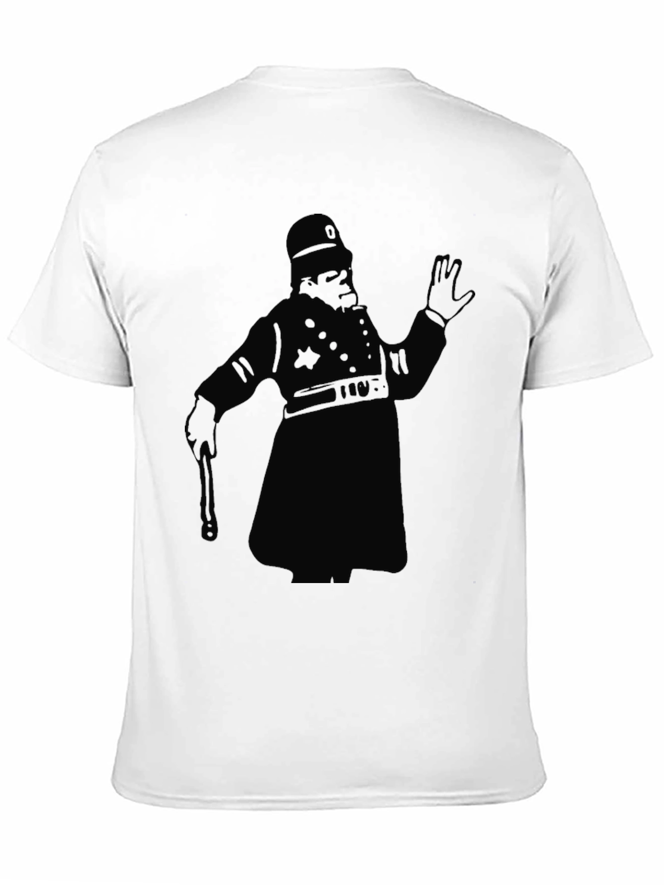Black Bobby T-Shirt - Classic British Police Design