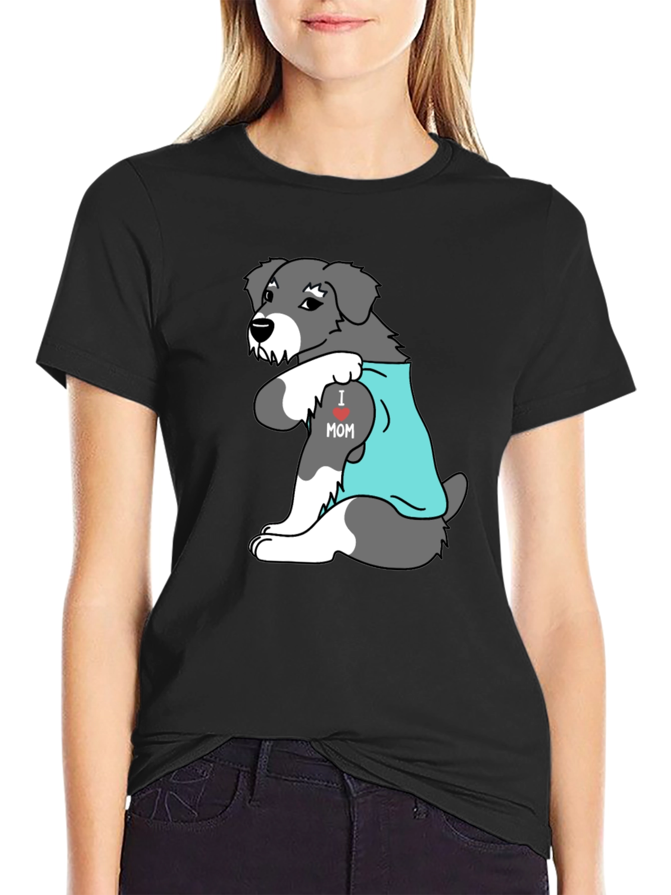 Dog Mom Tee - Adorable Pet Lover T-Shirt
