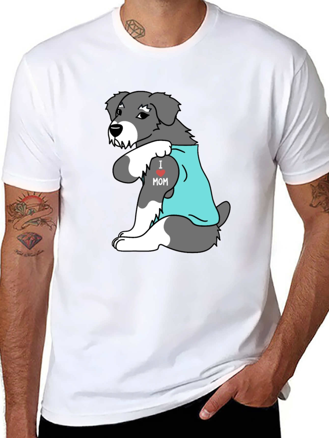 Dog Mom Tee - Adorable Pet Lover T-Shirt