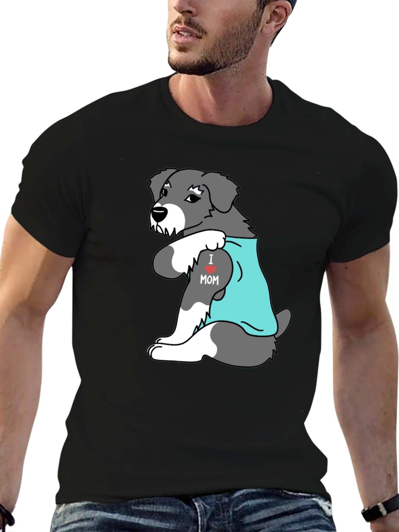 Dog Mom Tee - Adorable Pet Lover T-Shirt