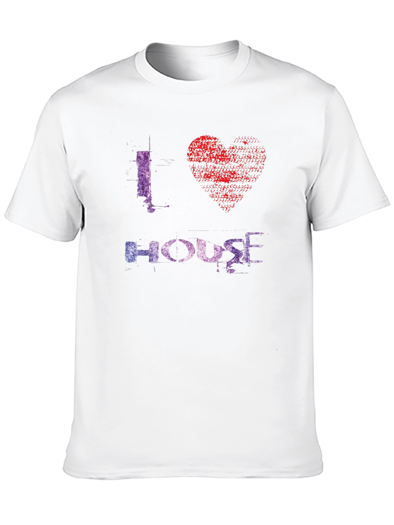 I Heart House Music T-Shirt - Graphic Tee