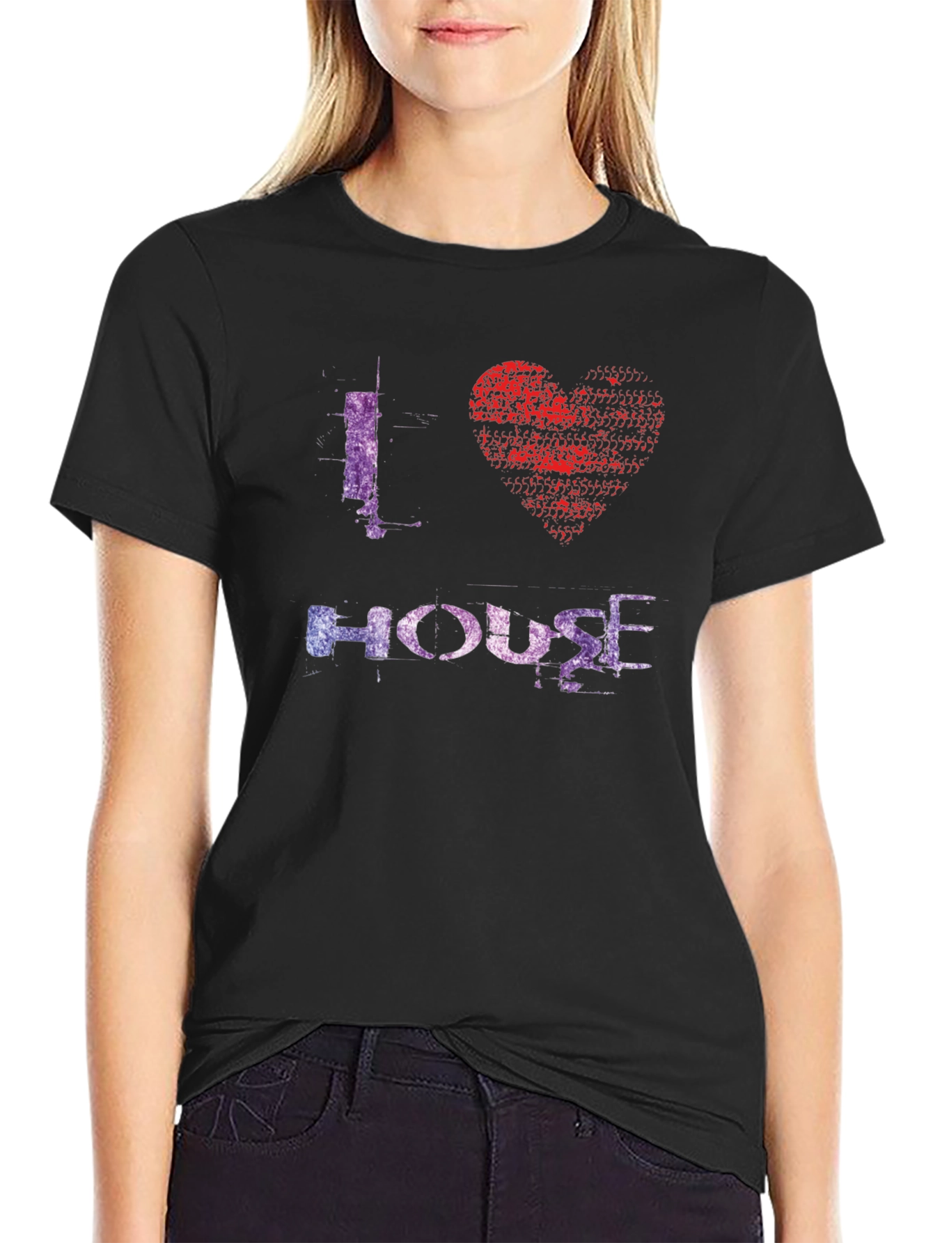 I Heart House Music T-Shirt - Graphic Tee