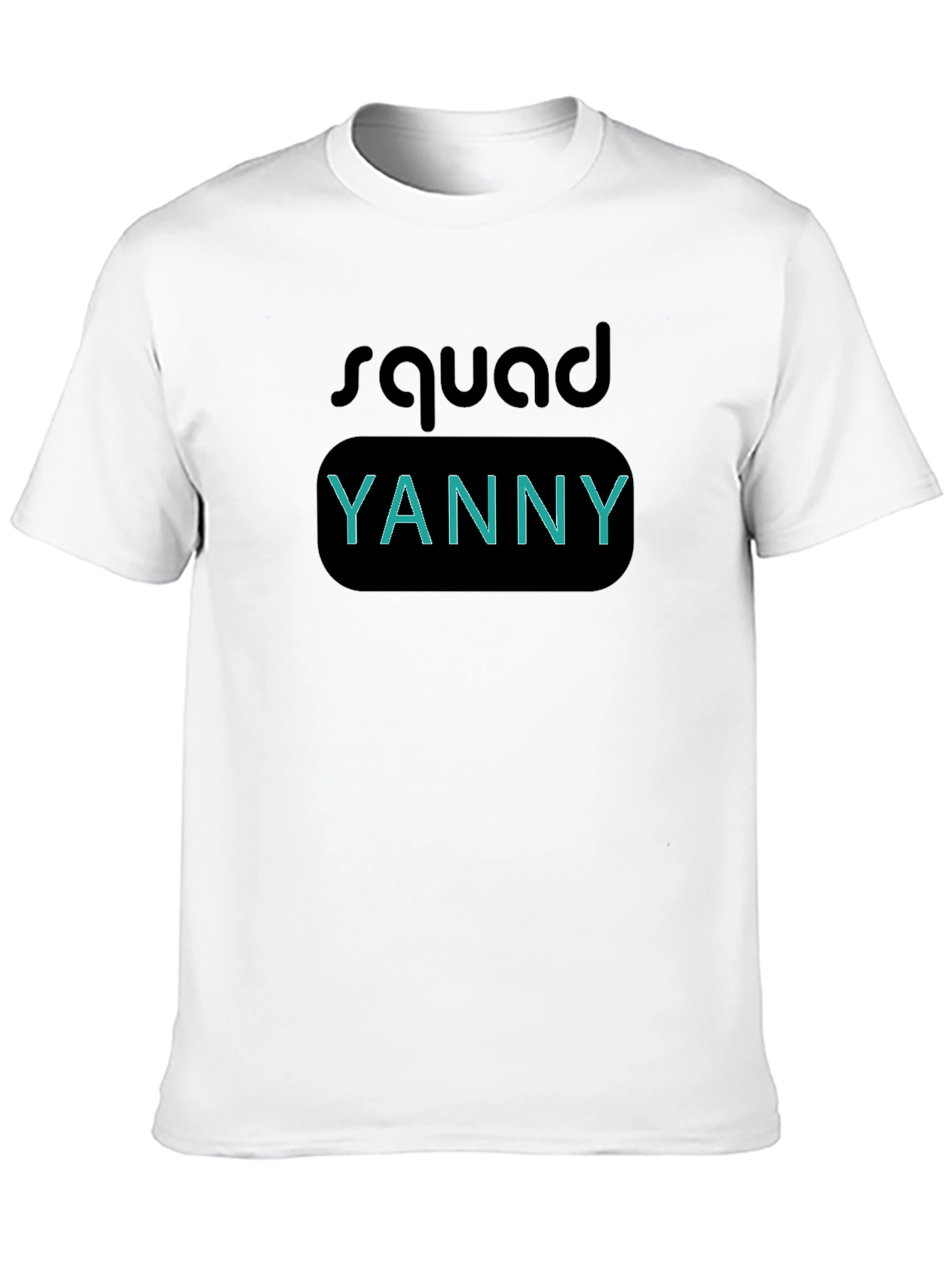 Squad Yanny Black T-Shirt