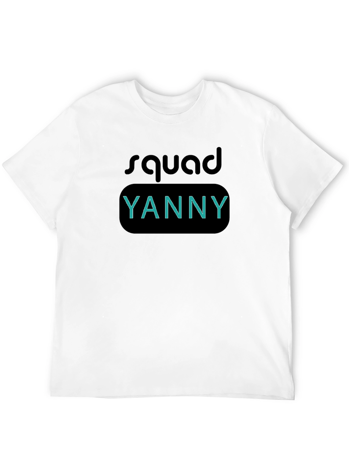 Squad Yanny Black T-Shirt