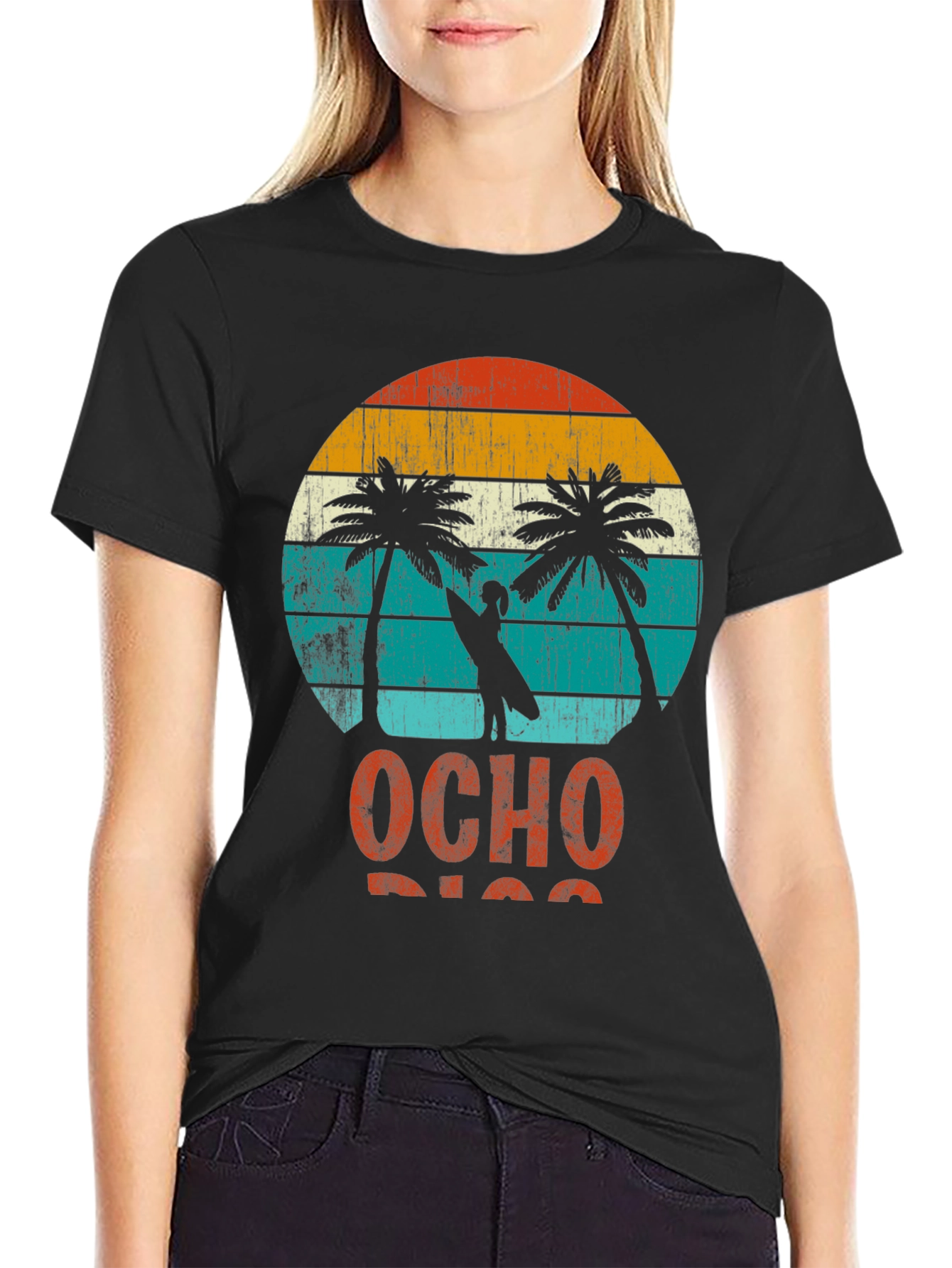 Ocho Rios Retro Graphic Tee