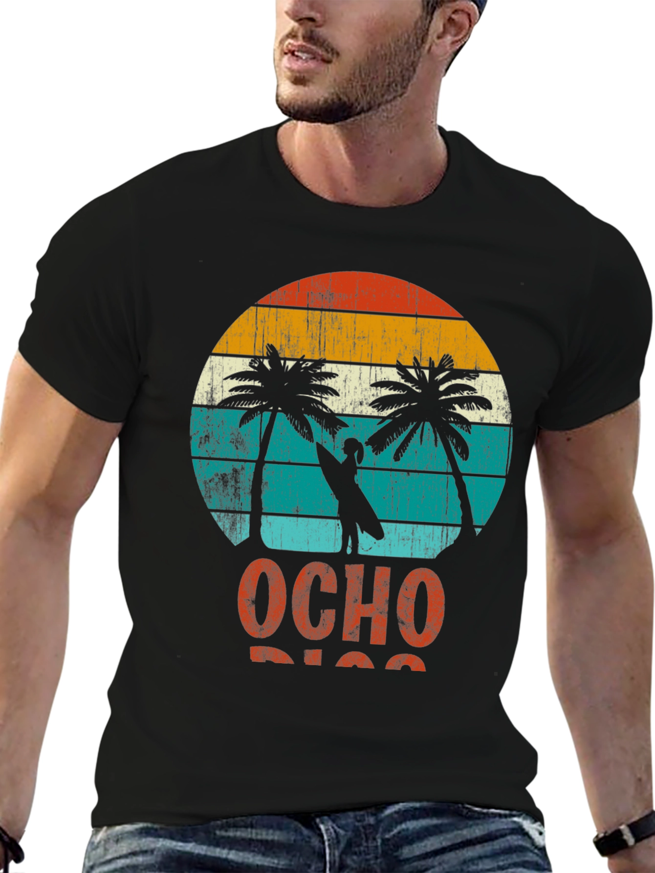 Ocho Rios Retro Graphic Tee