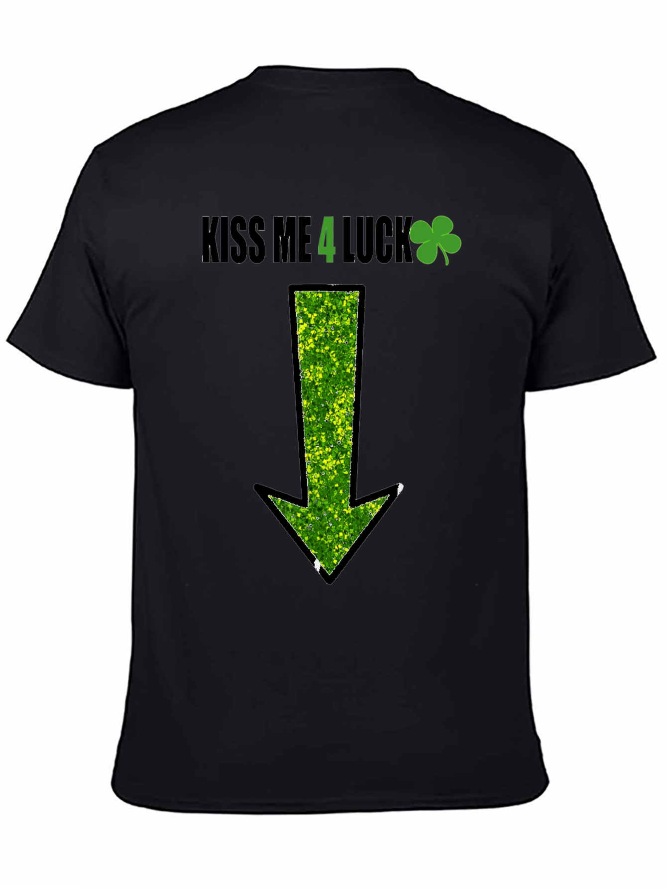 Kiss Me 4 Luck St. Patricks Day Arrow T-Shirt