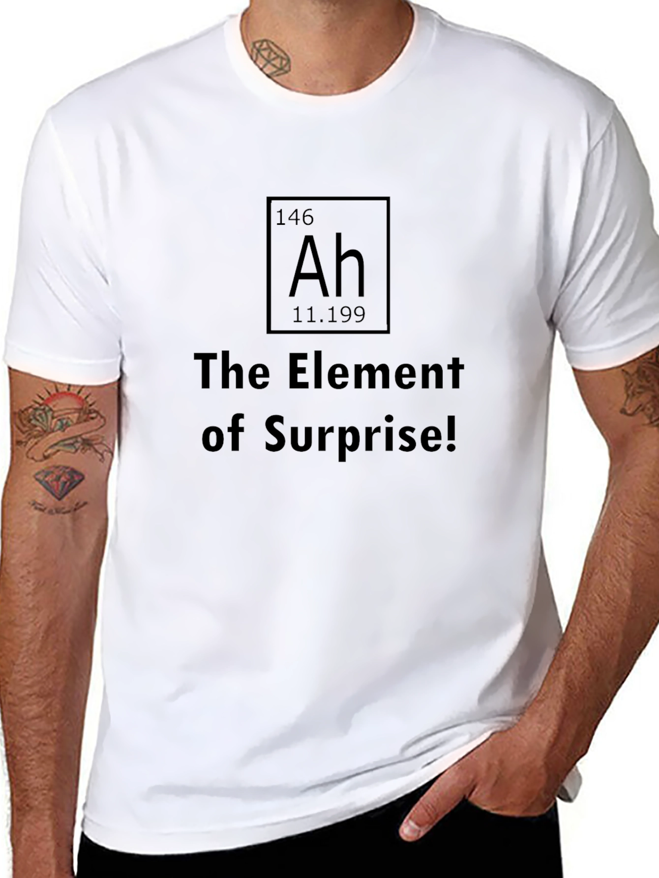 Element of Surprise T-Shirt - Ah Funny Chemistry Tee