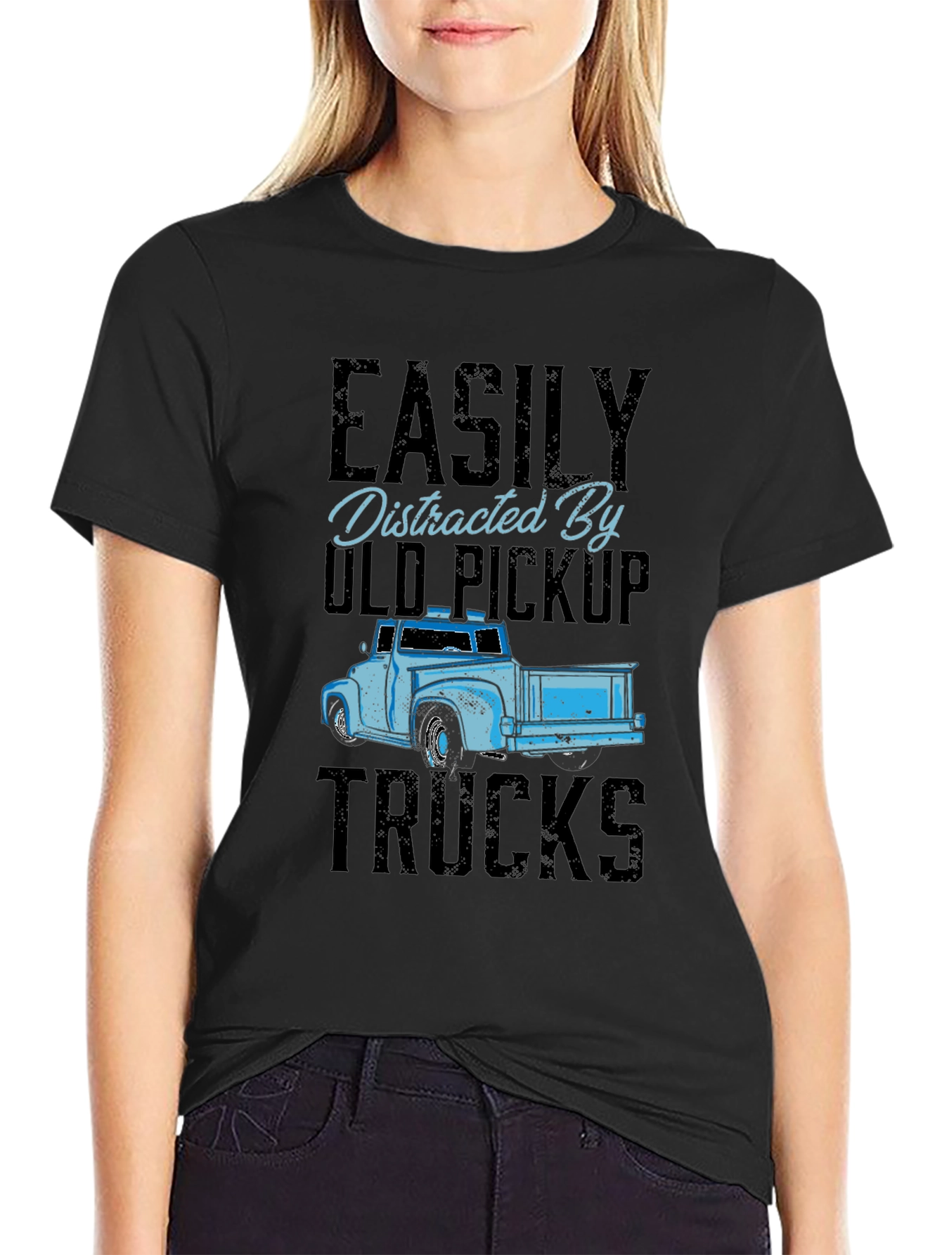 Old Pickup Trucks Distraction T-Shirt