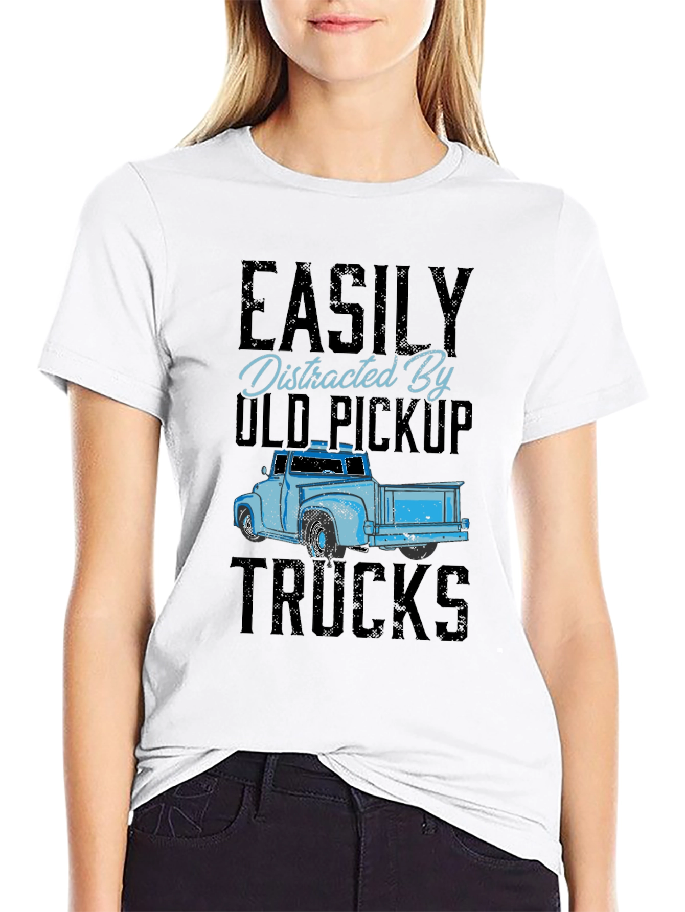 Old Pickup Trucks Distraction T-Shirt