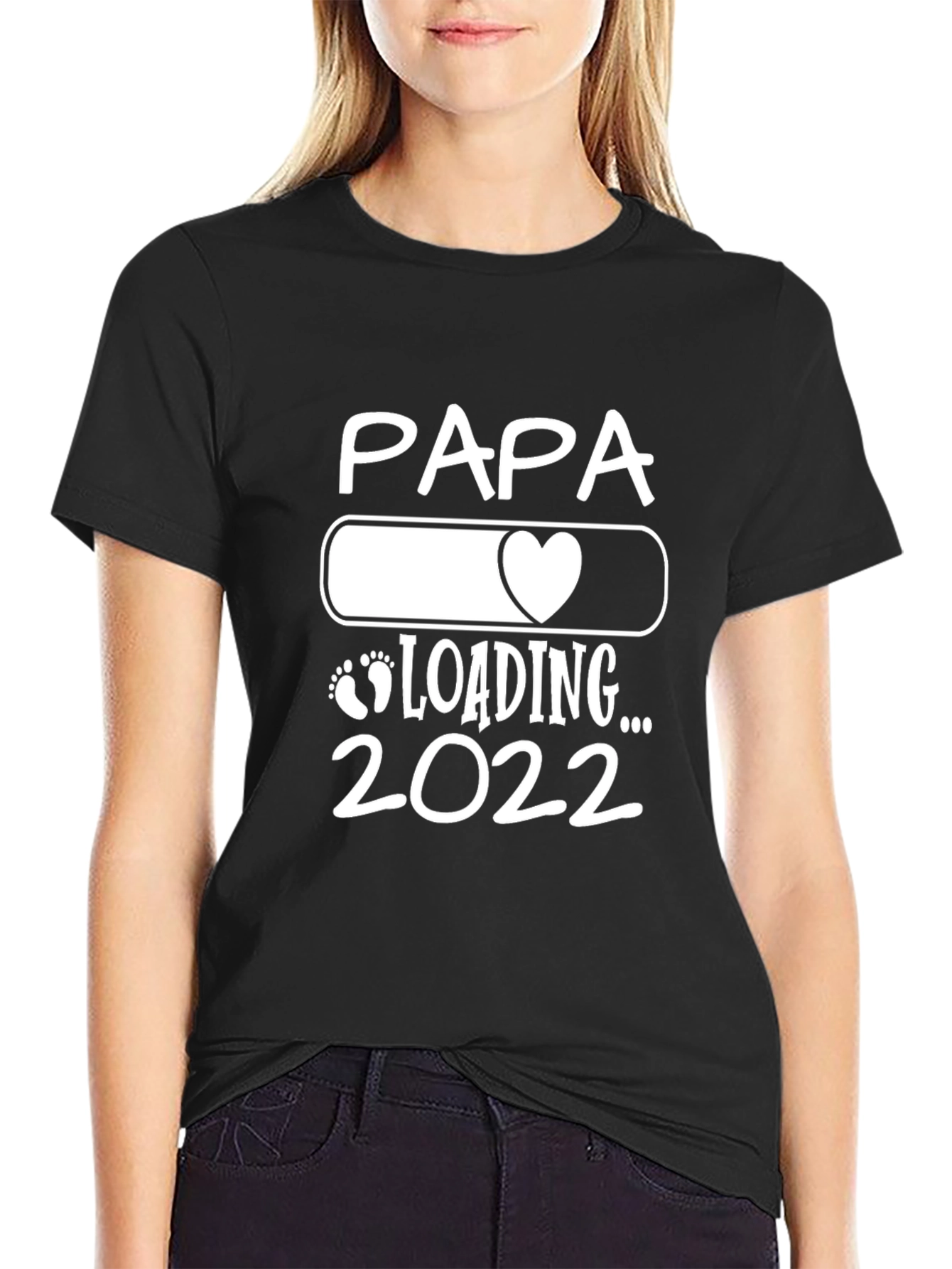 Papa Loading 2022 T-Shirt Pregnancy Announcement