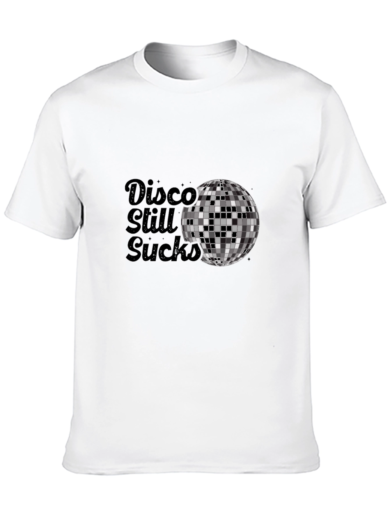 Disco Still Sucks T-Shirt - Funny Graphic Tee