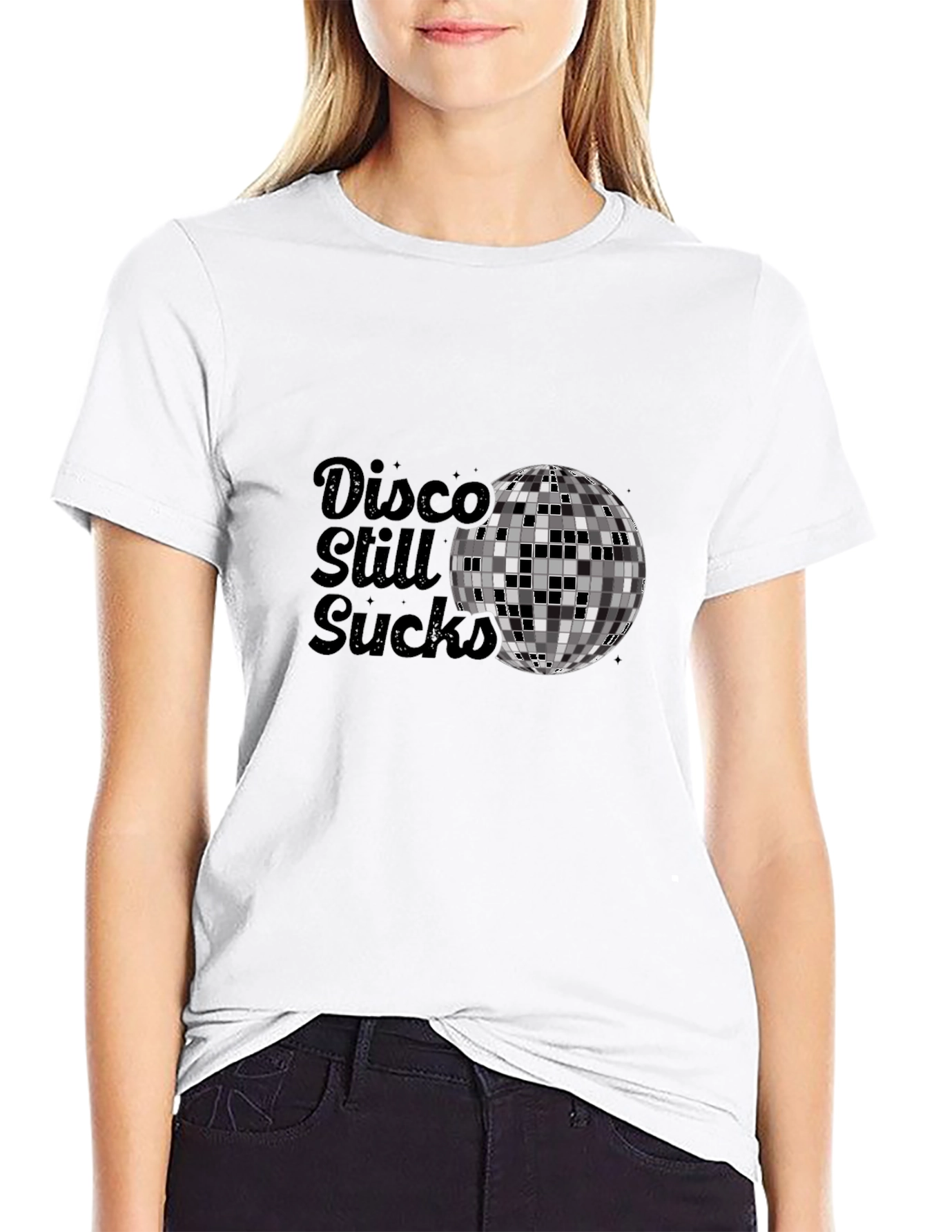 Disco Still Sucks T-Shirt - Funny Graphic Tee