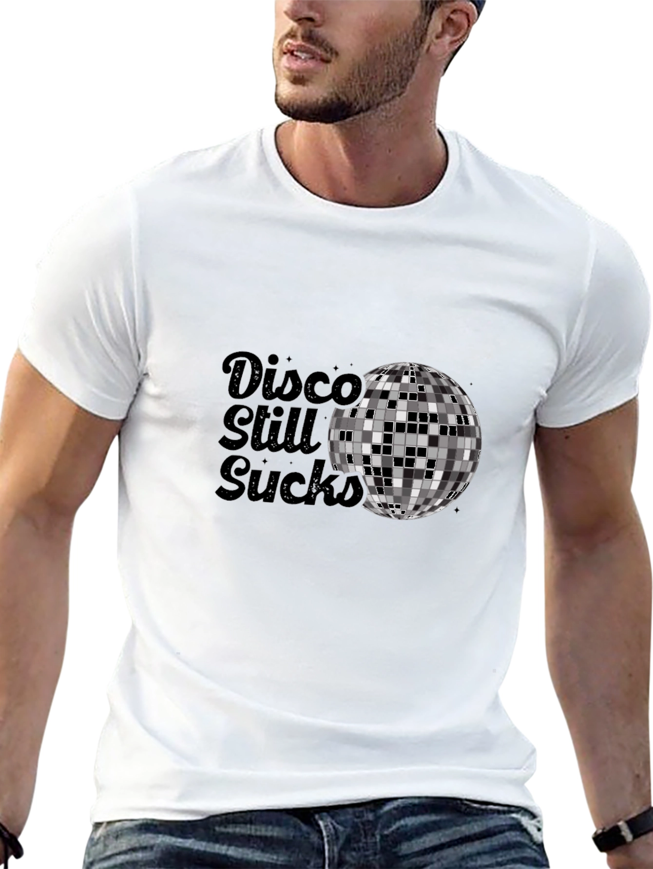 Disco Still Sucks T-Shirt - Funny Graphic Tee