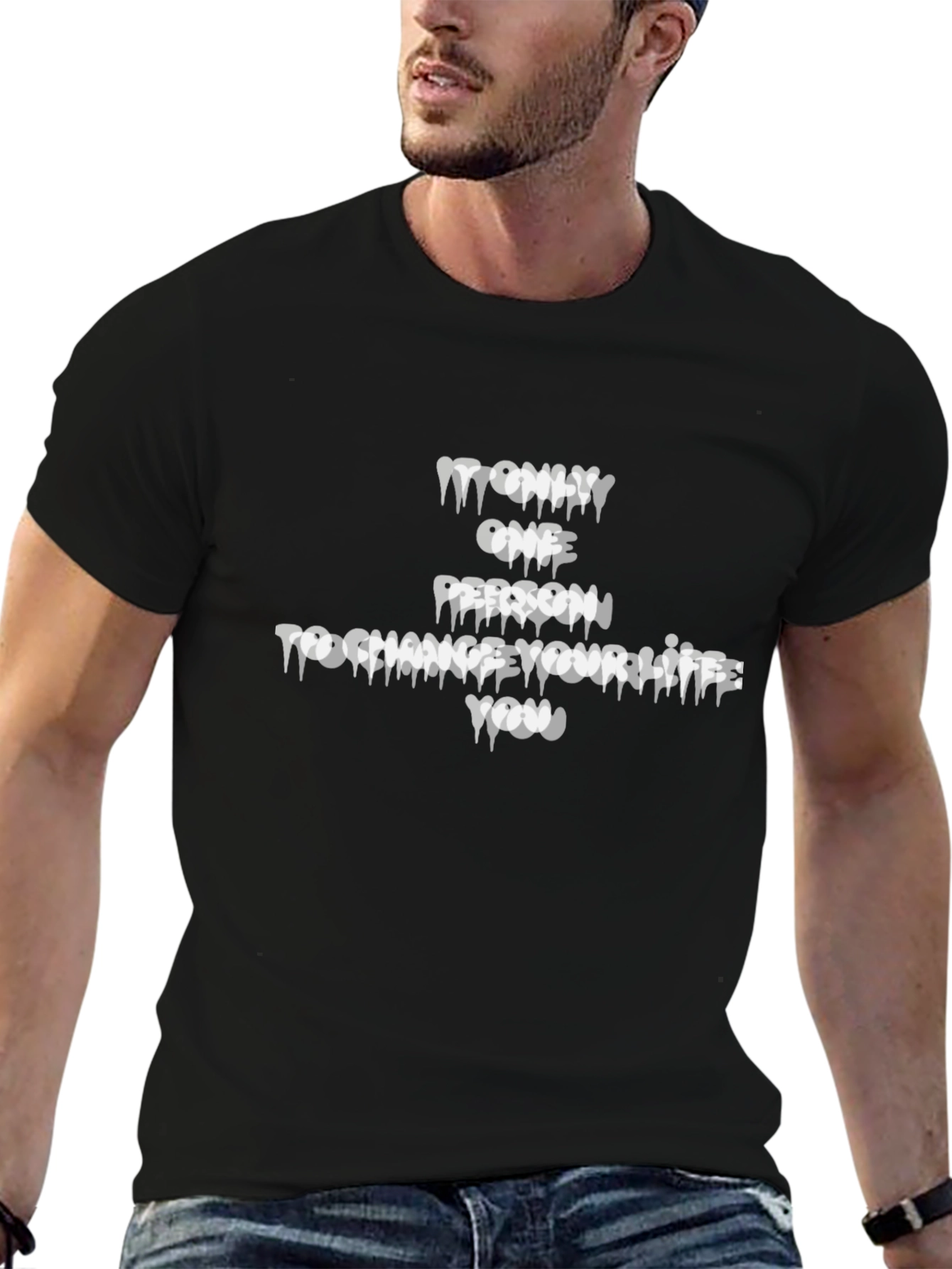 Inspirational Graphic Tee - It Only Takes One Person