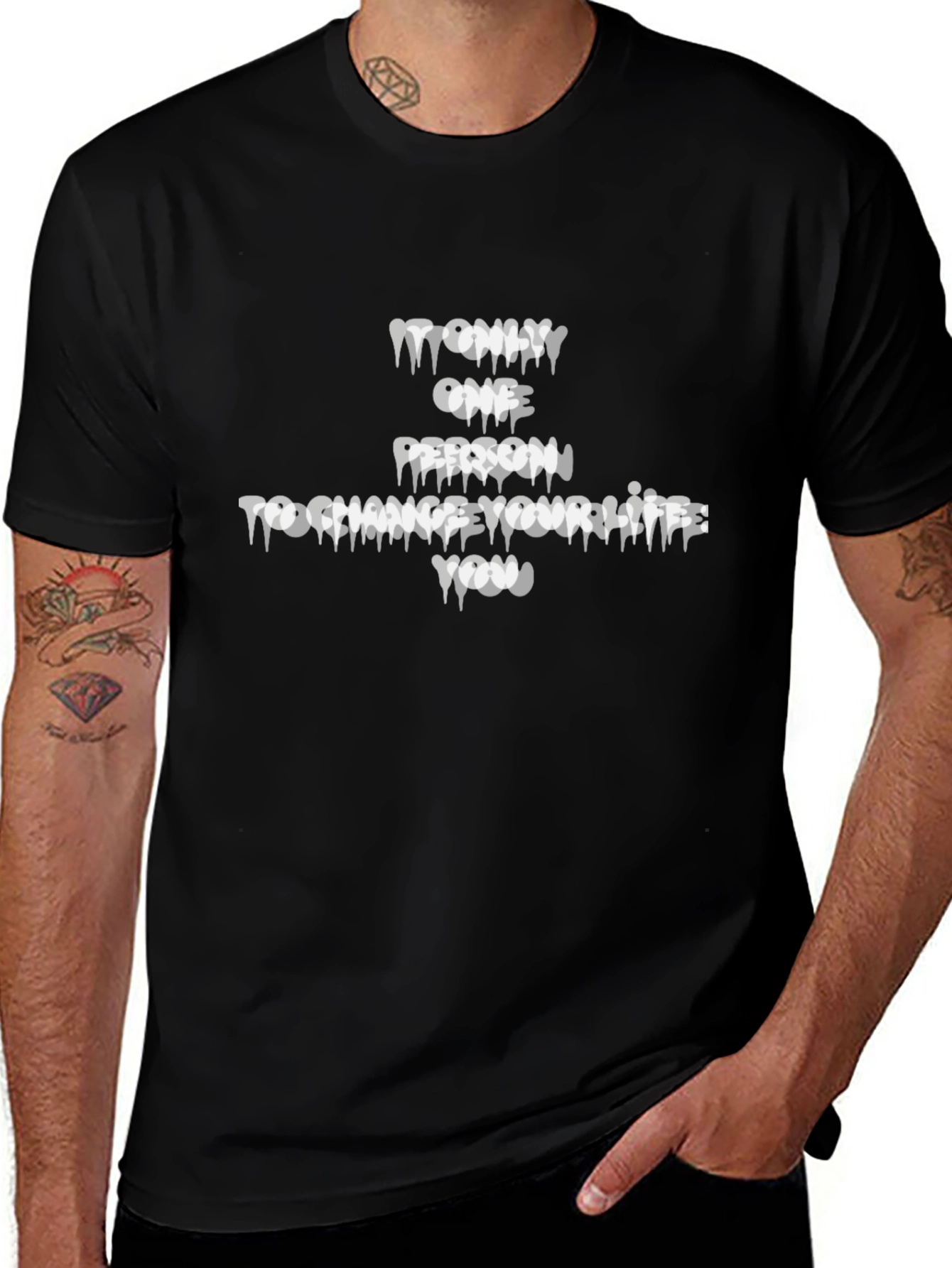 Inspirational Graphic Tee - It Only Takes One Person