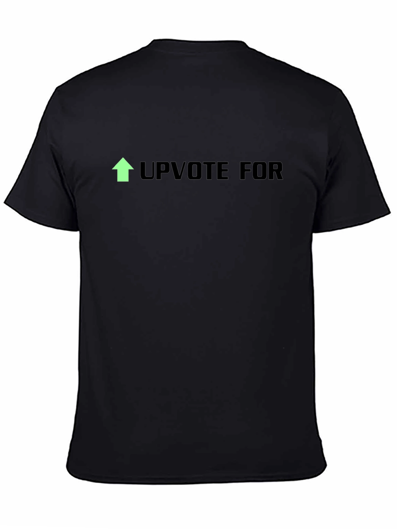 Upvote For T-Shirt | Casual Cotton Tee