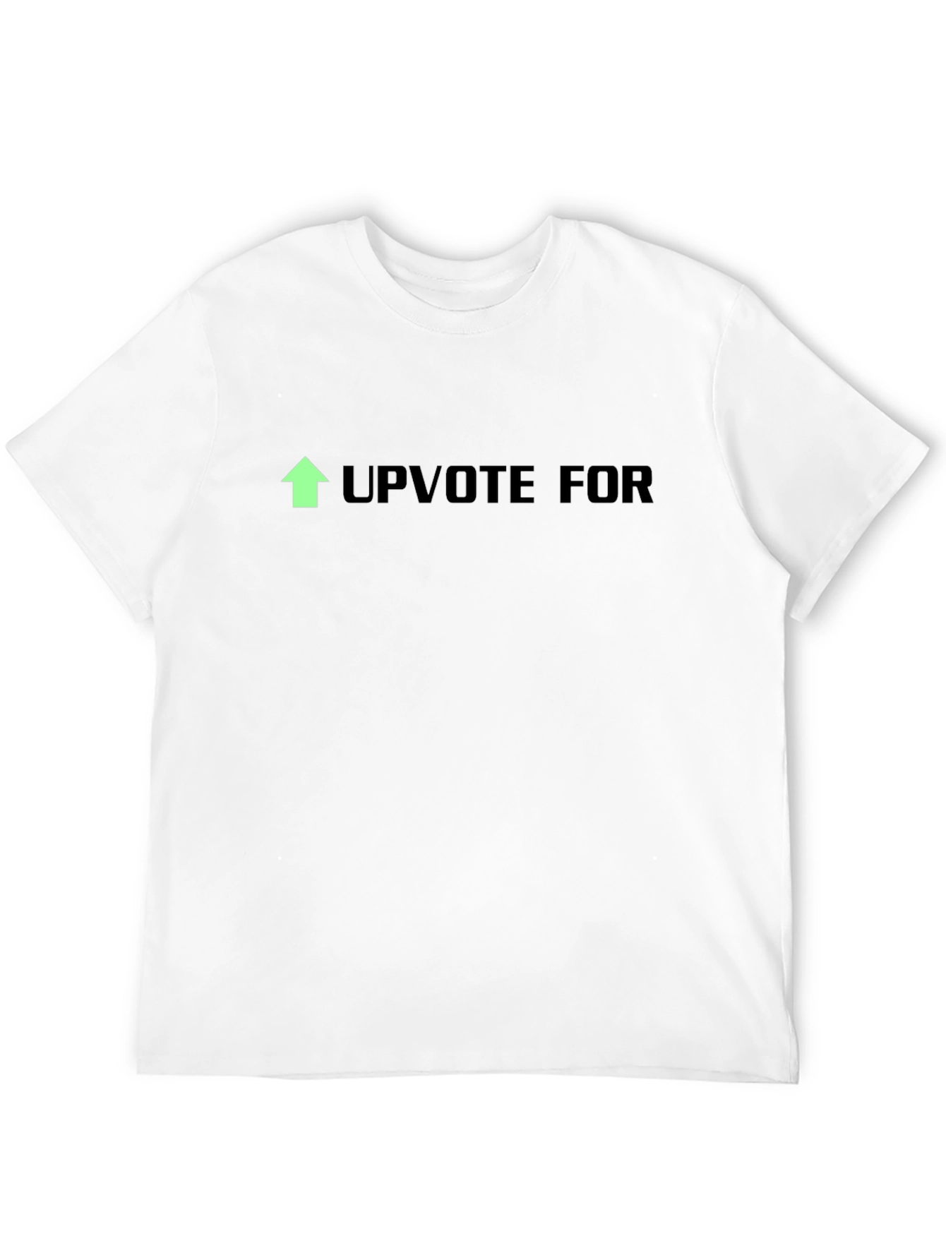 Upvote For T-Shirt | Casual Cotton Tee