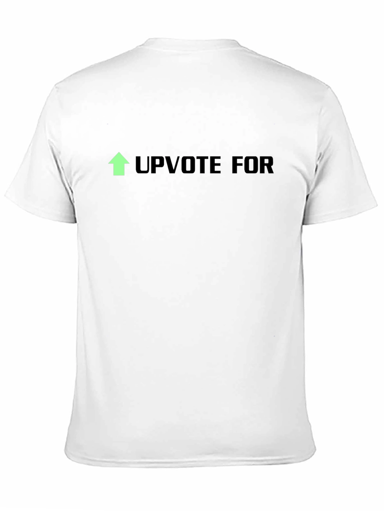 Upvote For T-Shirt | Casual Cotton Tee