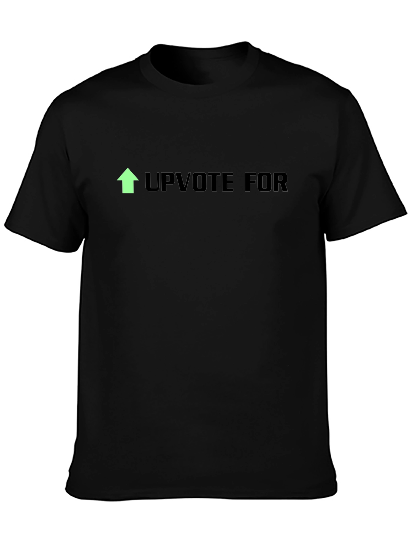 Upvote For T-Shirt | Casual Cotton Tee