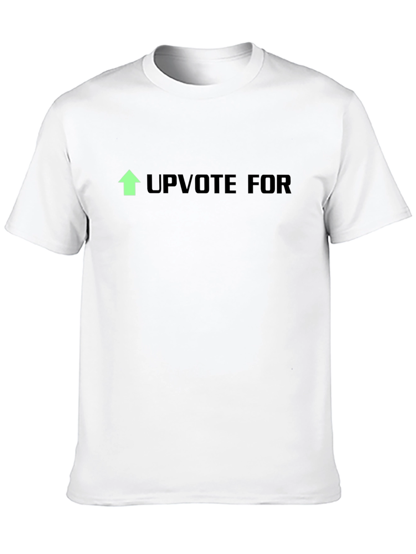 Upvote For T-Shirt | Casual Cotton Tee