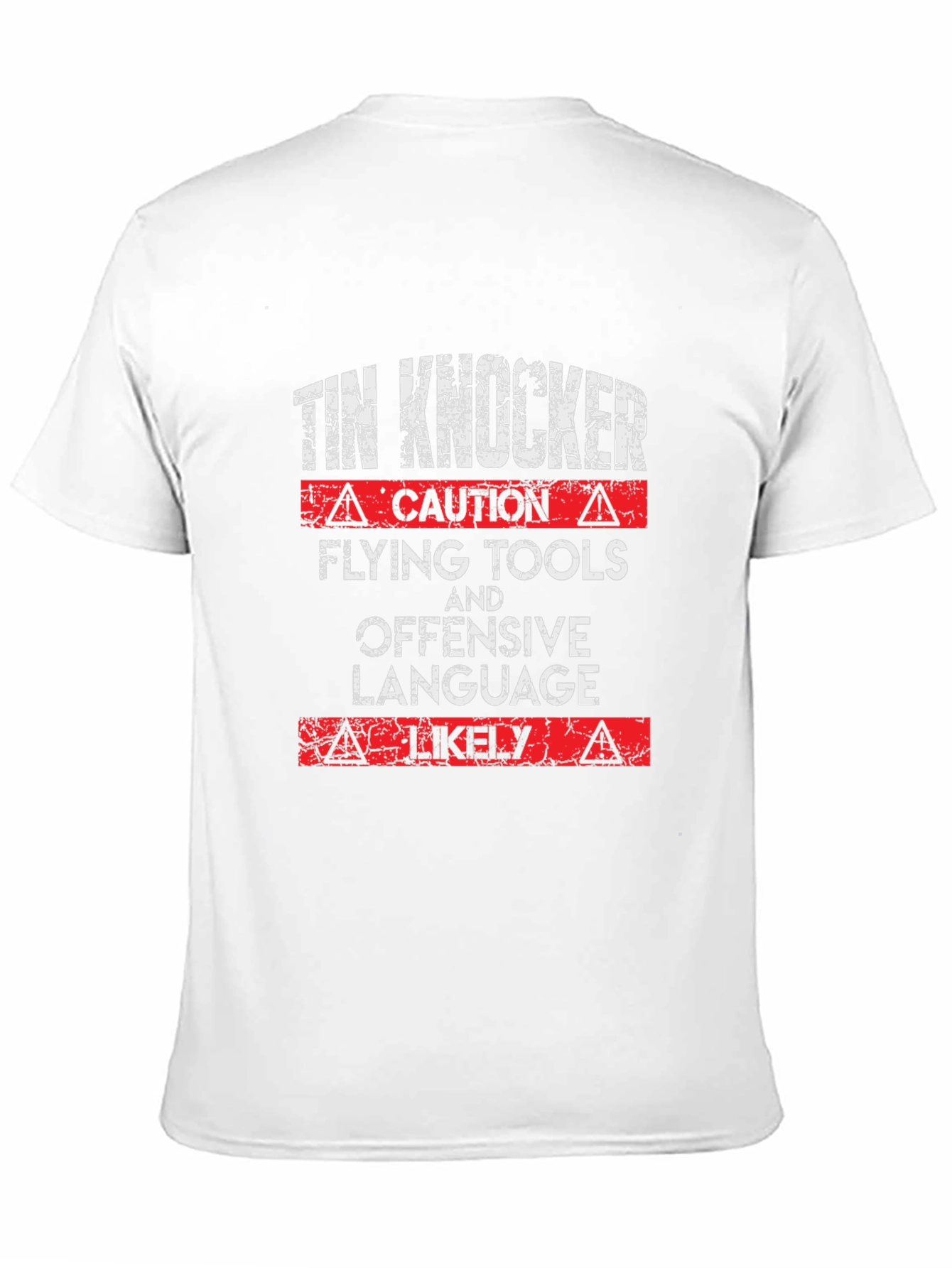 Tin Knocker Caution T-Shirt