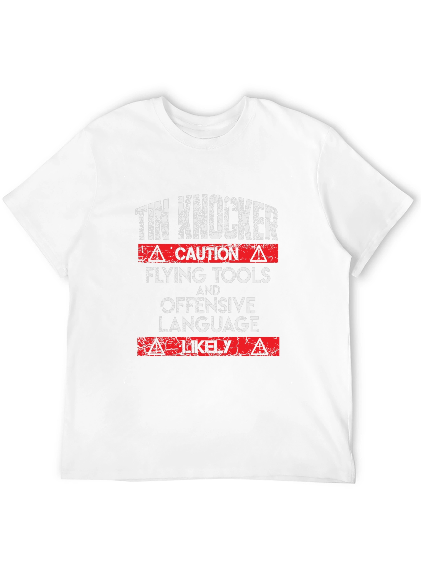 Tin Knocker Caution T-Shirt