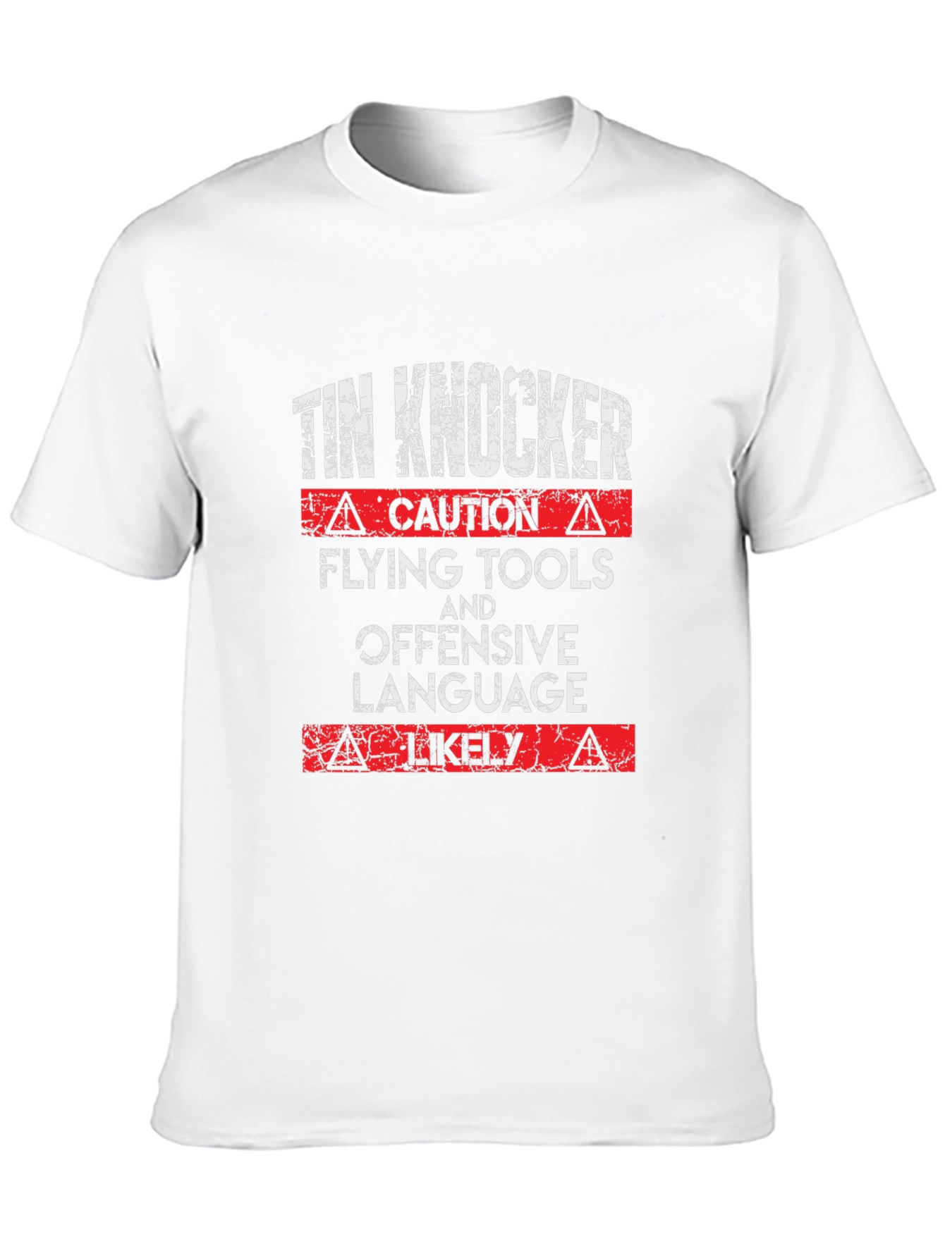 Tin Knocker Caution T-Shirt