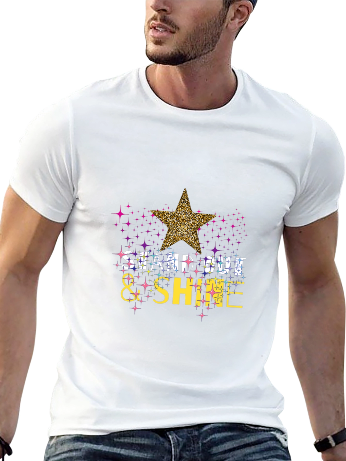 Stand Out & Shine Graphic T-Shirt