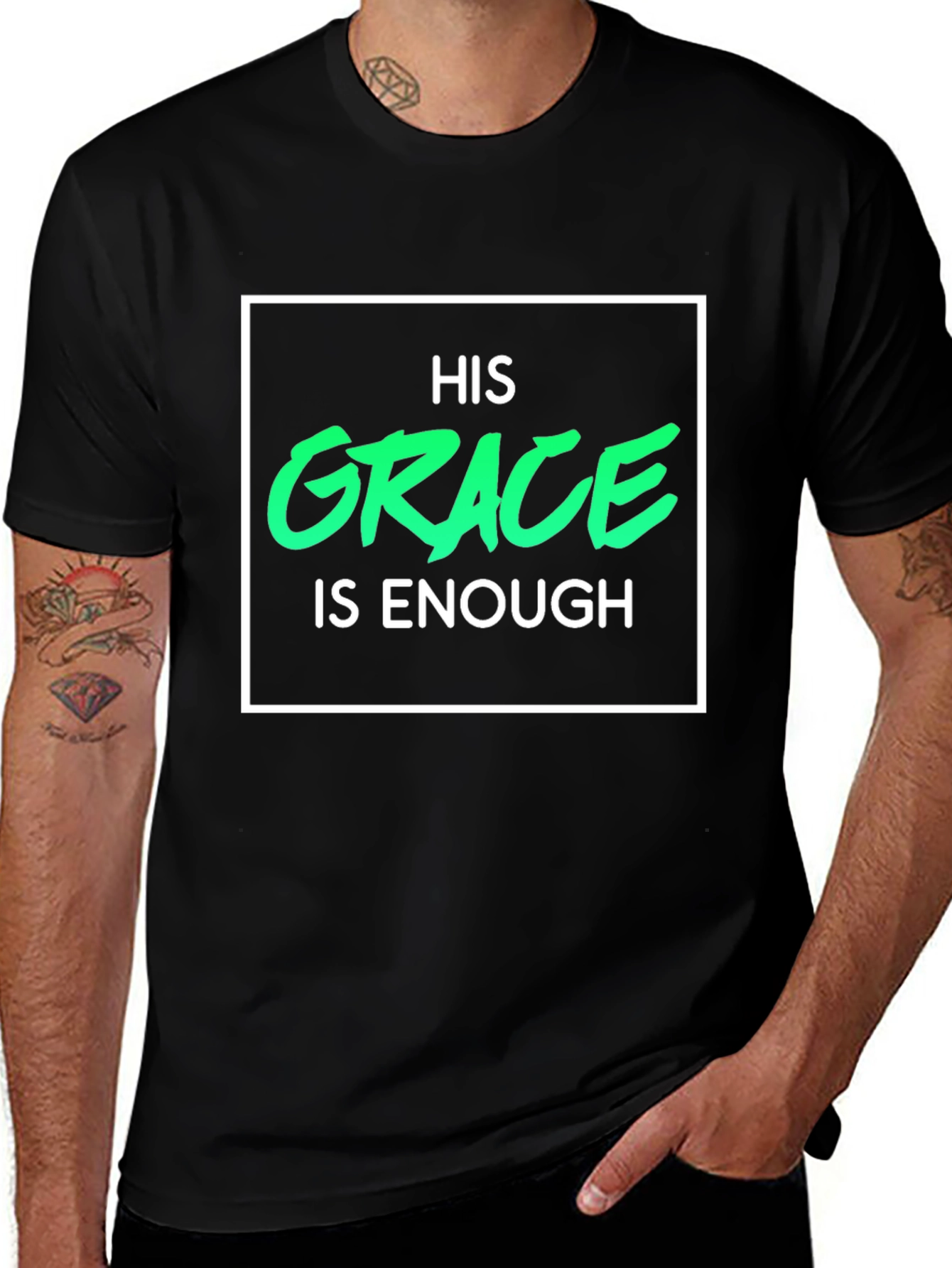 His Grace Is Enough Christian T-Shirt
