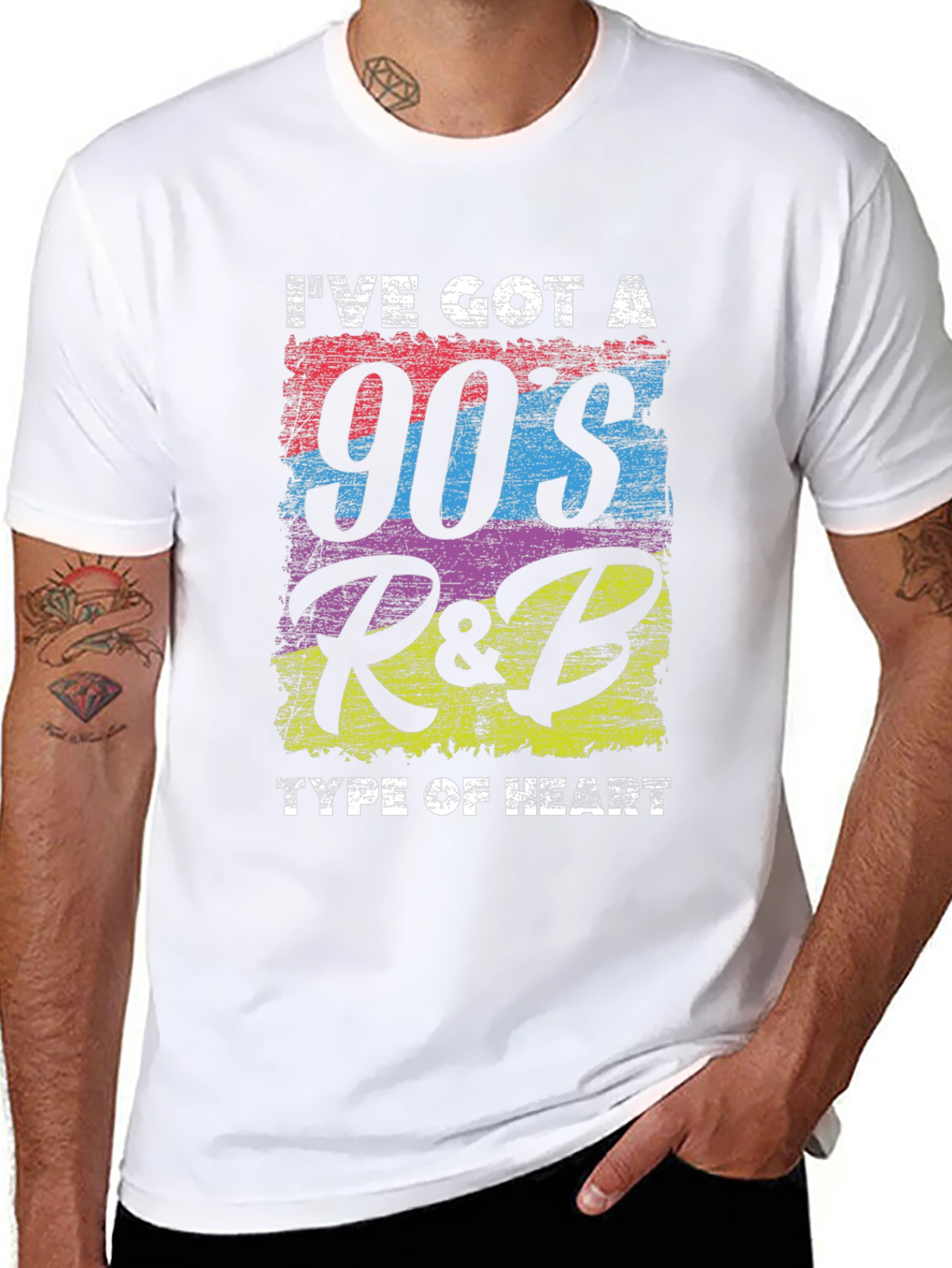 90s R&B Heart T-Shirt
