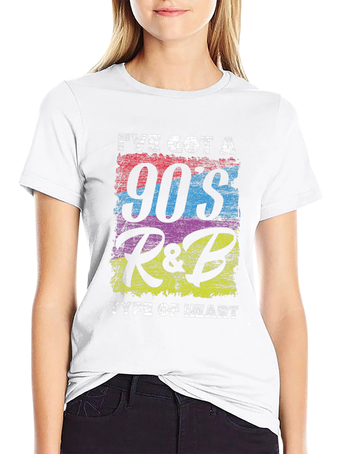 90s R&B Heart T-Shirt