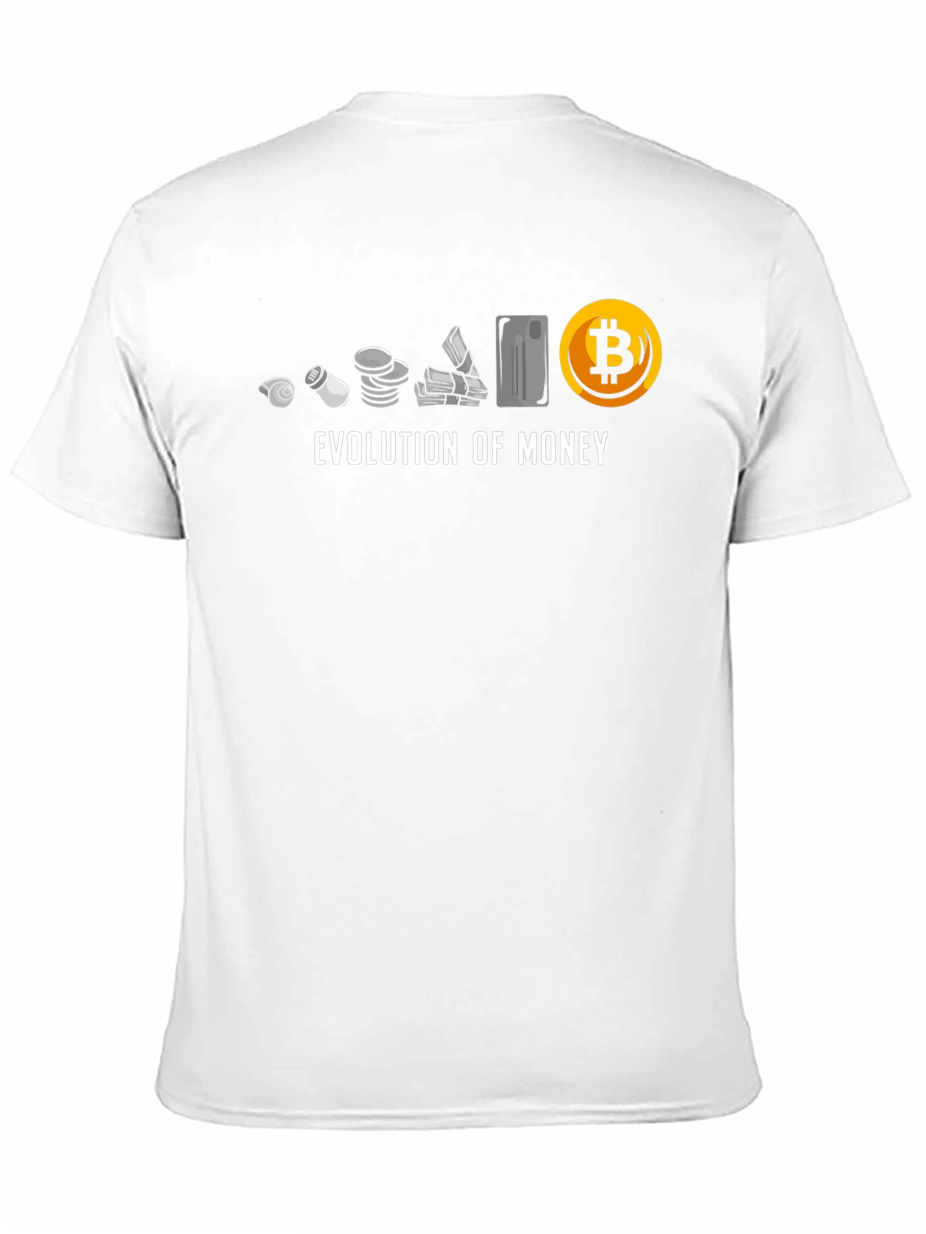 Evolution of Money Bitcoin T-Shirt