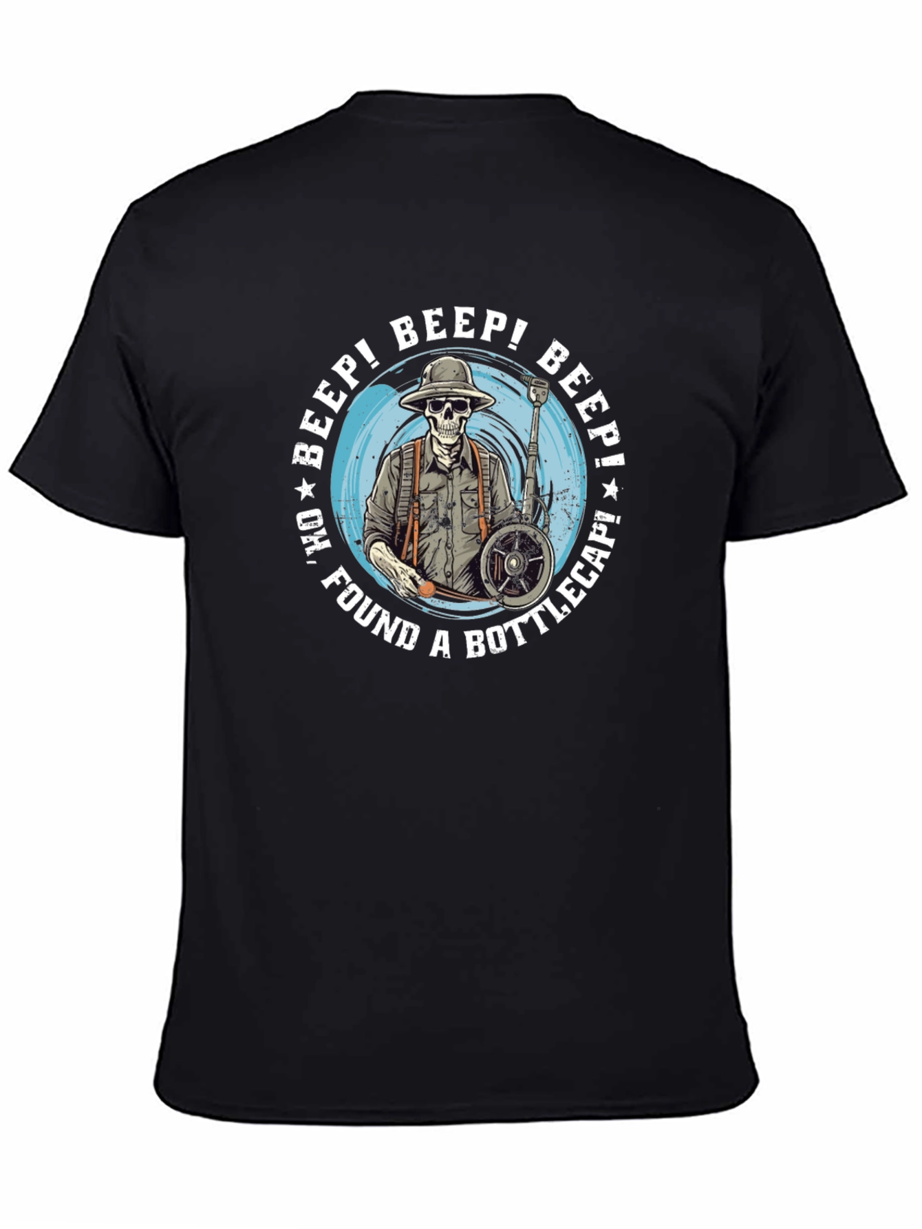 Beep! Found a Bottlecap Skeleton T-Shirt