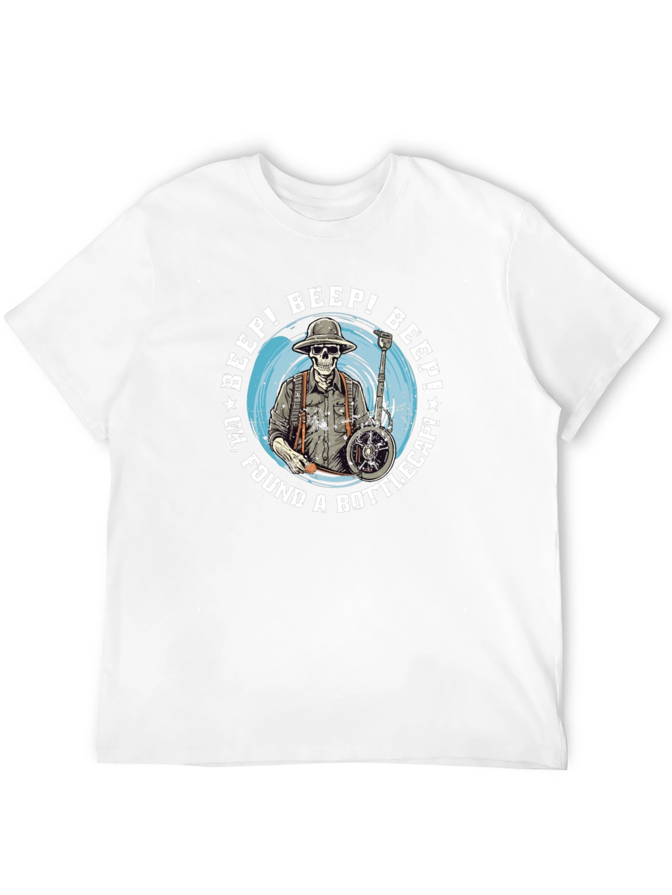 Beep! Found a Bottlecap Skeleton T-Shirt