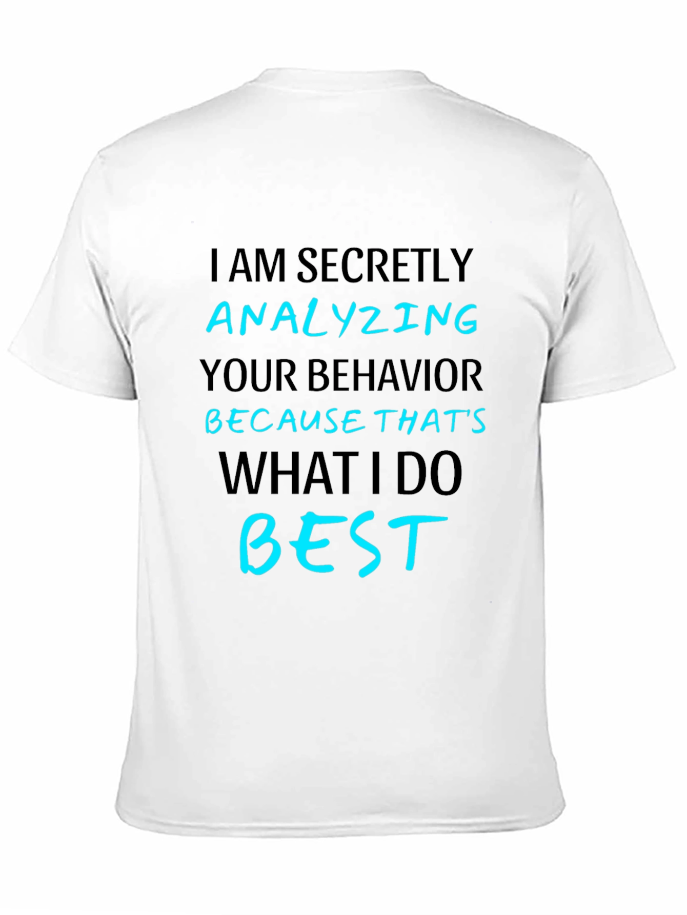 Analyzing Behavior Novelty Graphic Tee