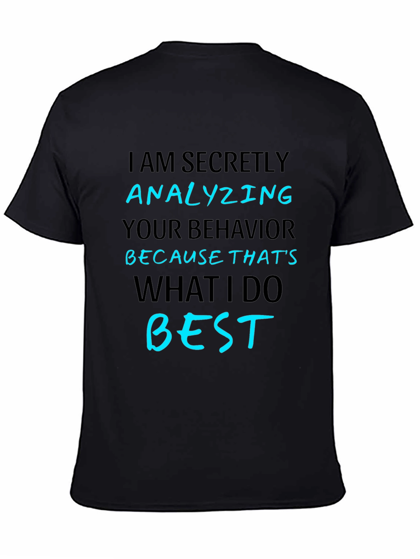 Analyzing Behavior Novelty Graphic Tee