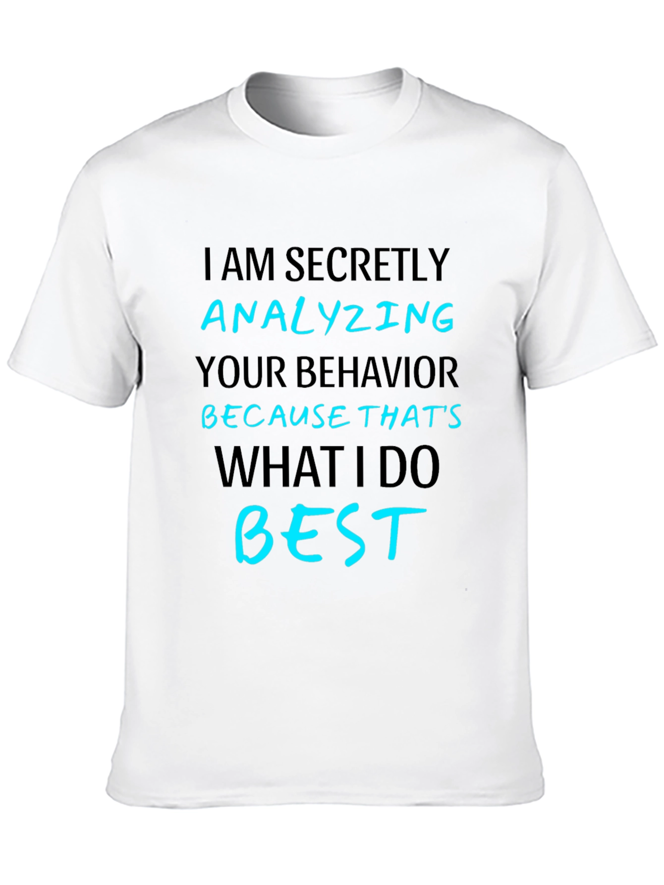 Analyzing Behavior Novelty Graphic Tee