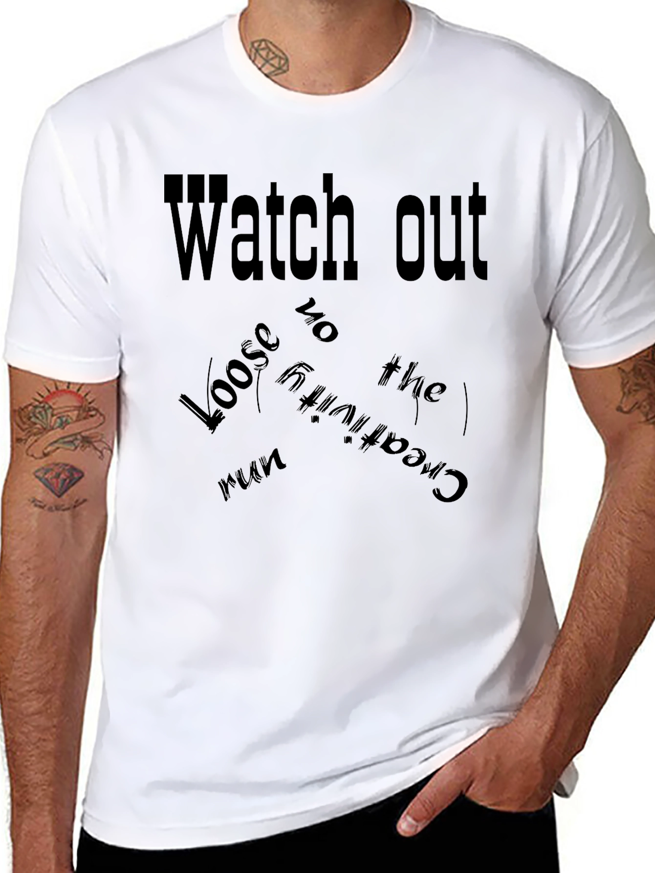 Watch Out Loose Creativity Graphic Tee